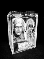 Doc Brown Back To The Future Funko Pop Custom Premium Armor