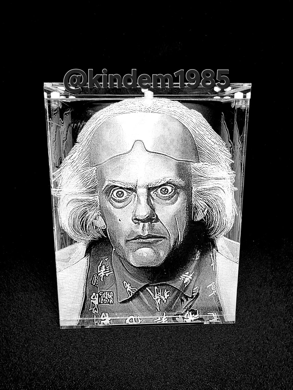 Doc Brown Back To The Future Funko Pop Custom Premium Armor