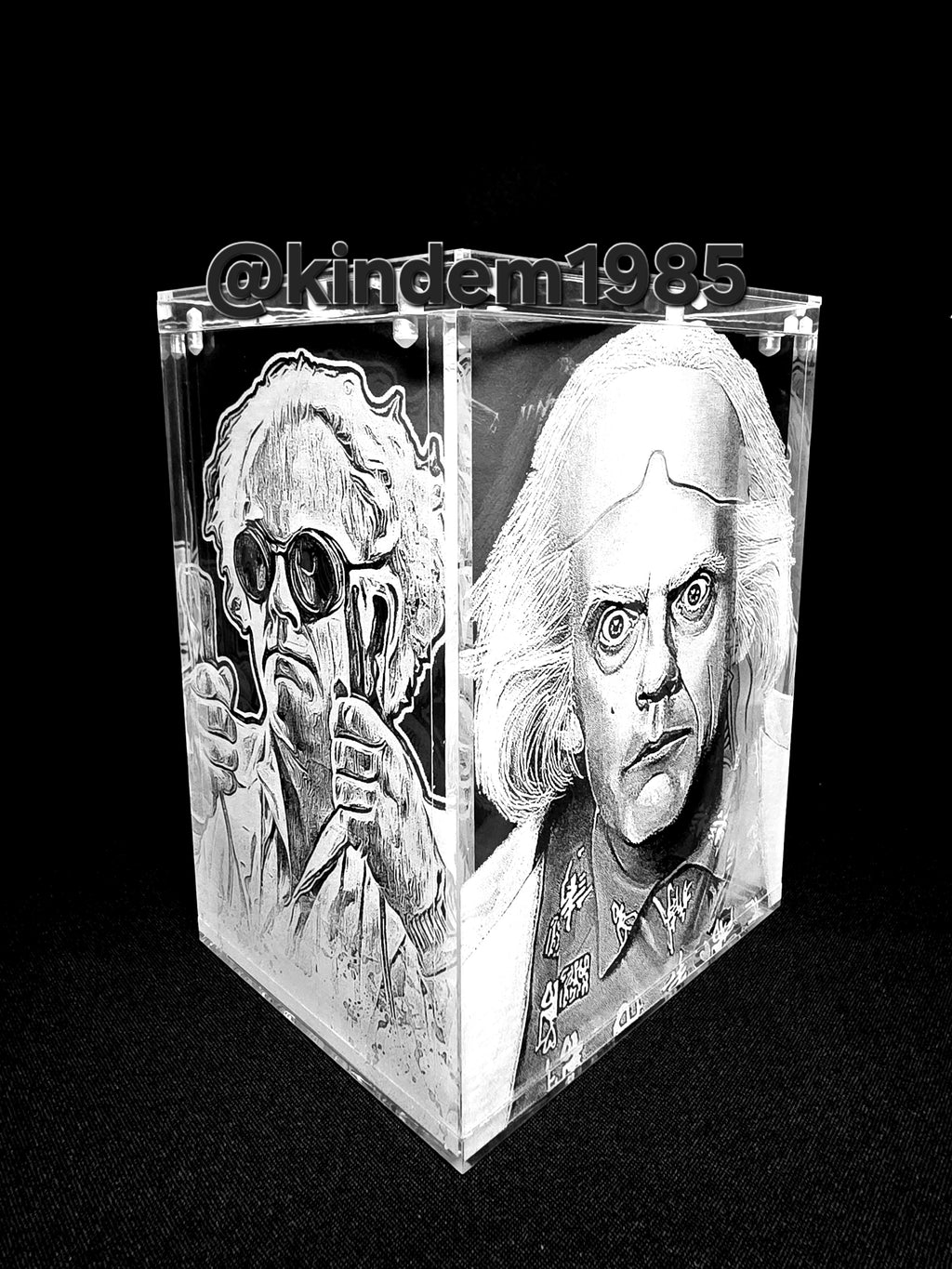 Doc Brown Back To The Future Funko Pop Custom Premium Armor