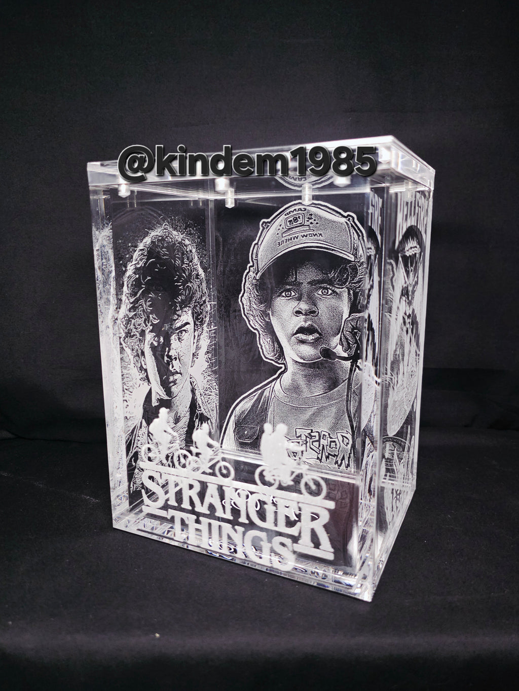 Dustin Stranger Things Funko Pop Custom Premium Armor