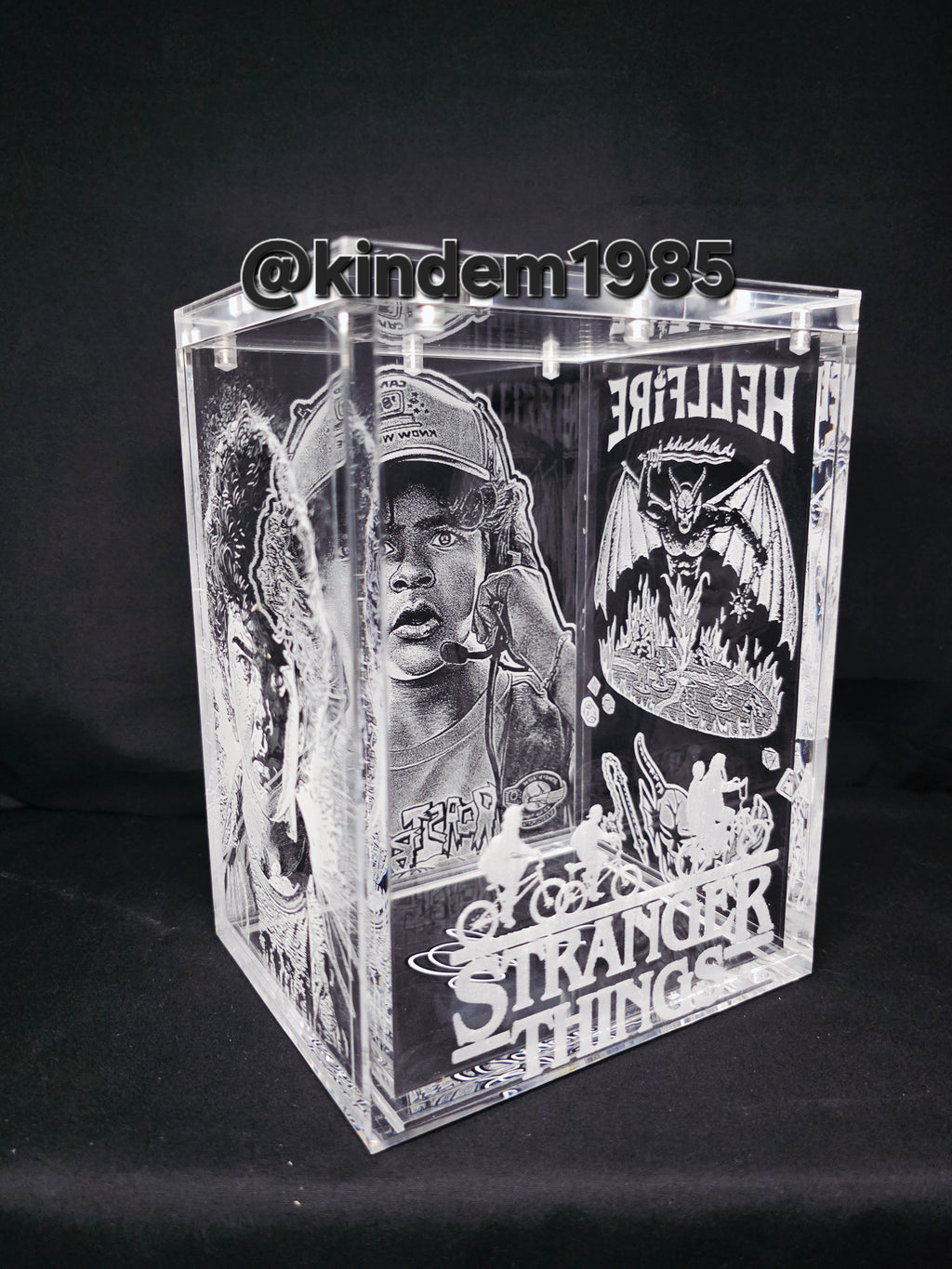 Dustin Stranger Things Funko Pop Custom Premium Armor