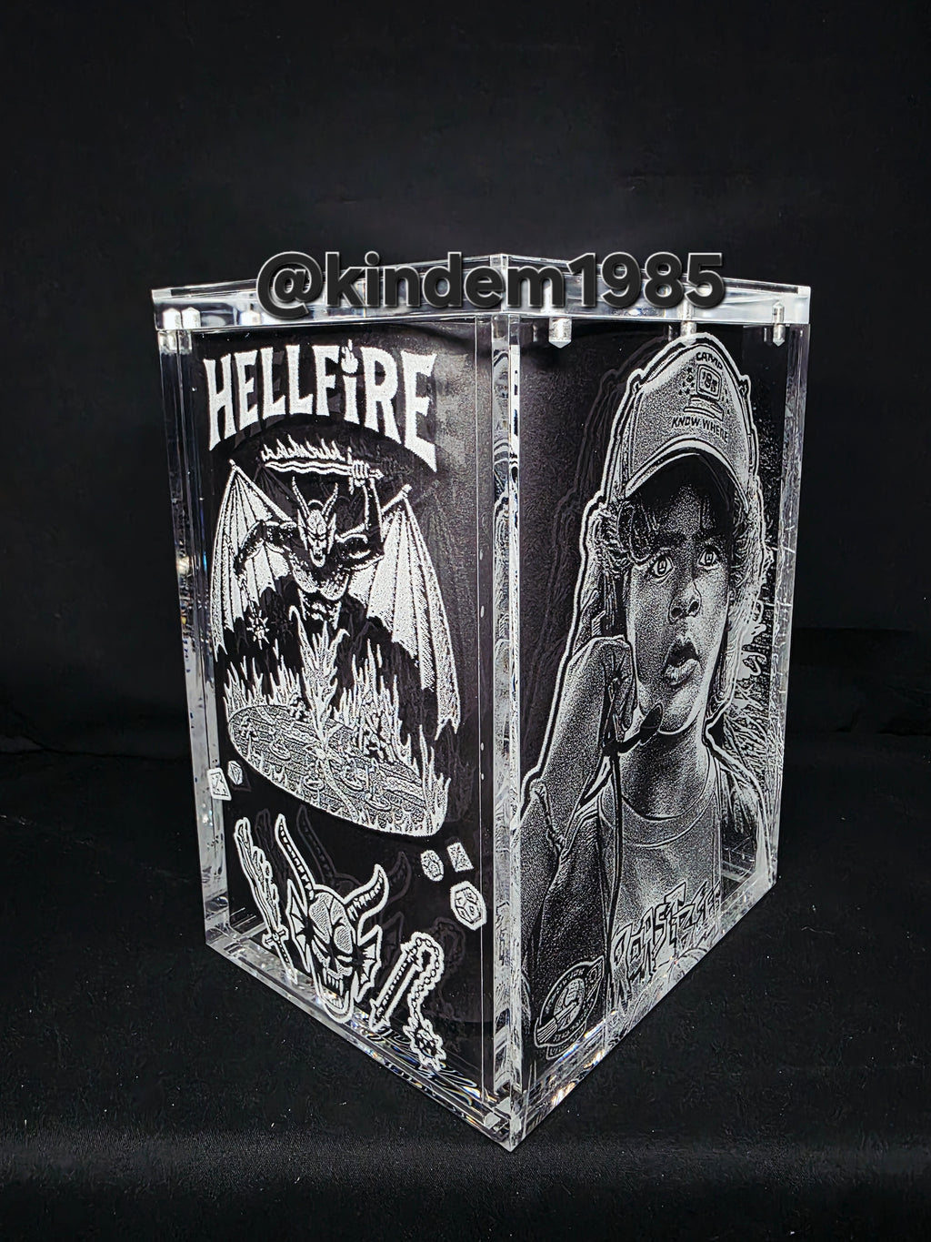 Dustin Stranger Things Funko Pop Custom Premium Armor