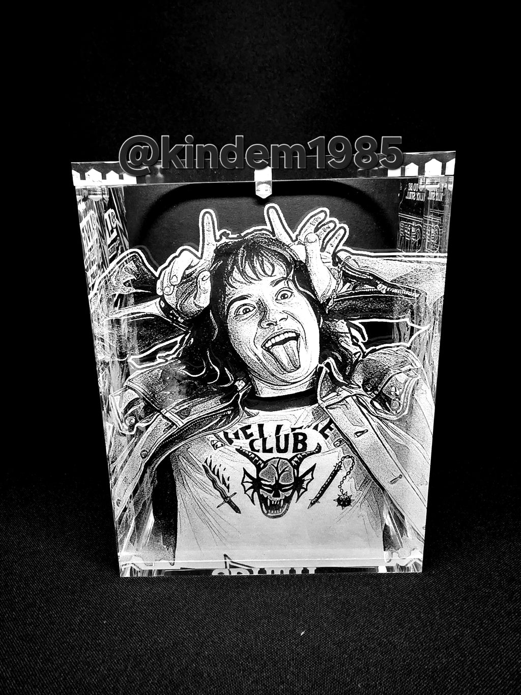 Eddie Stranger Things Funko Pop Custom Premium Armor