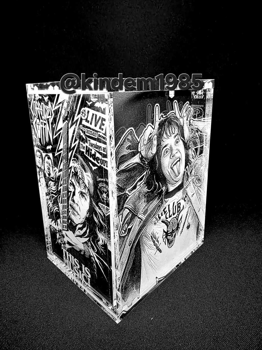 Eddie Stranger Things Funko Pop Custom Premium Armor