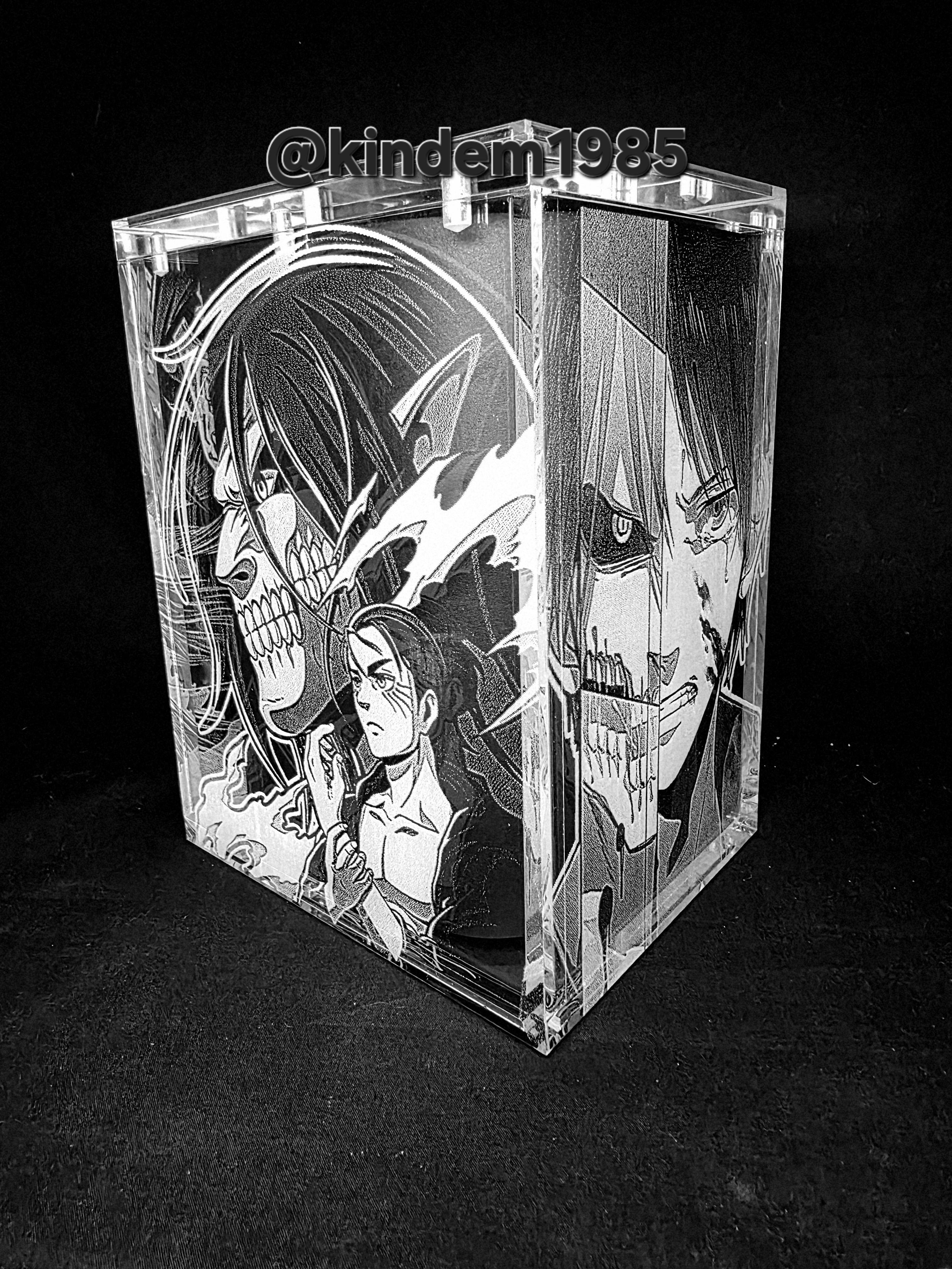 Eren Attack On Titans Funko Pop Custom Premium Armor