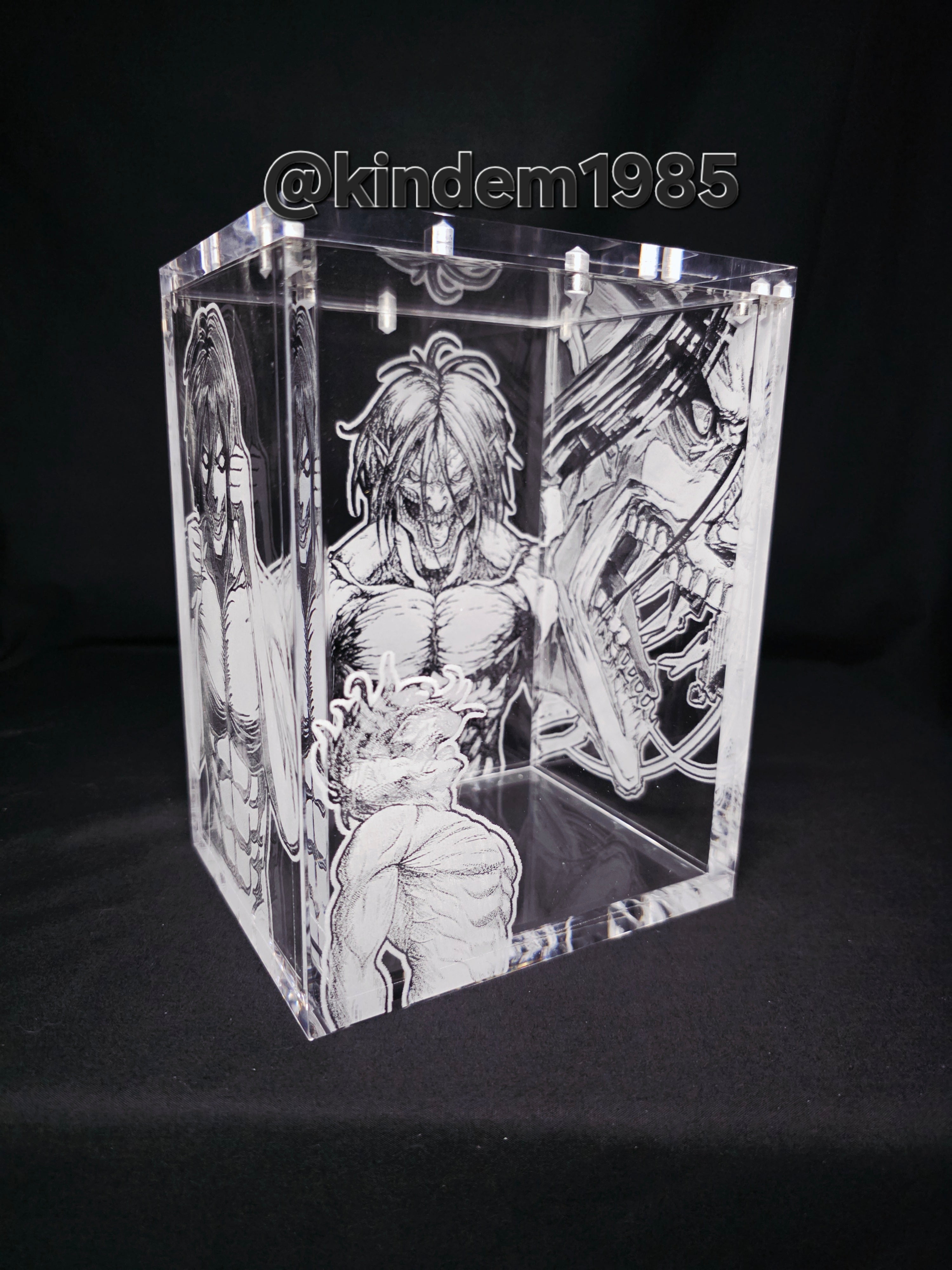 Titan Eren Attack On Titan Funko Pop Custom Premium Armor