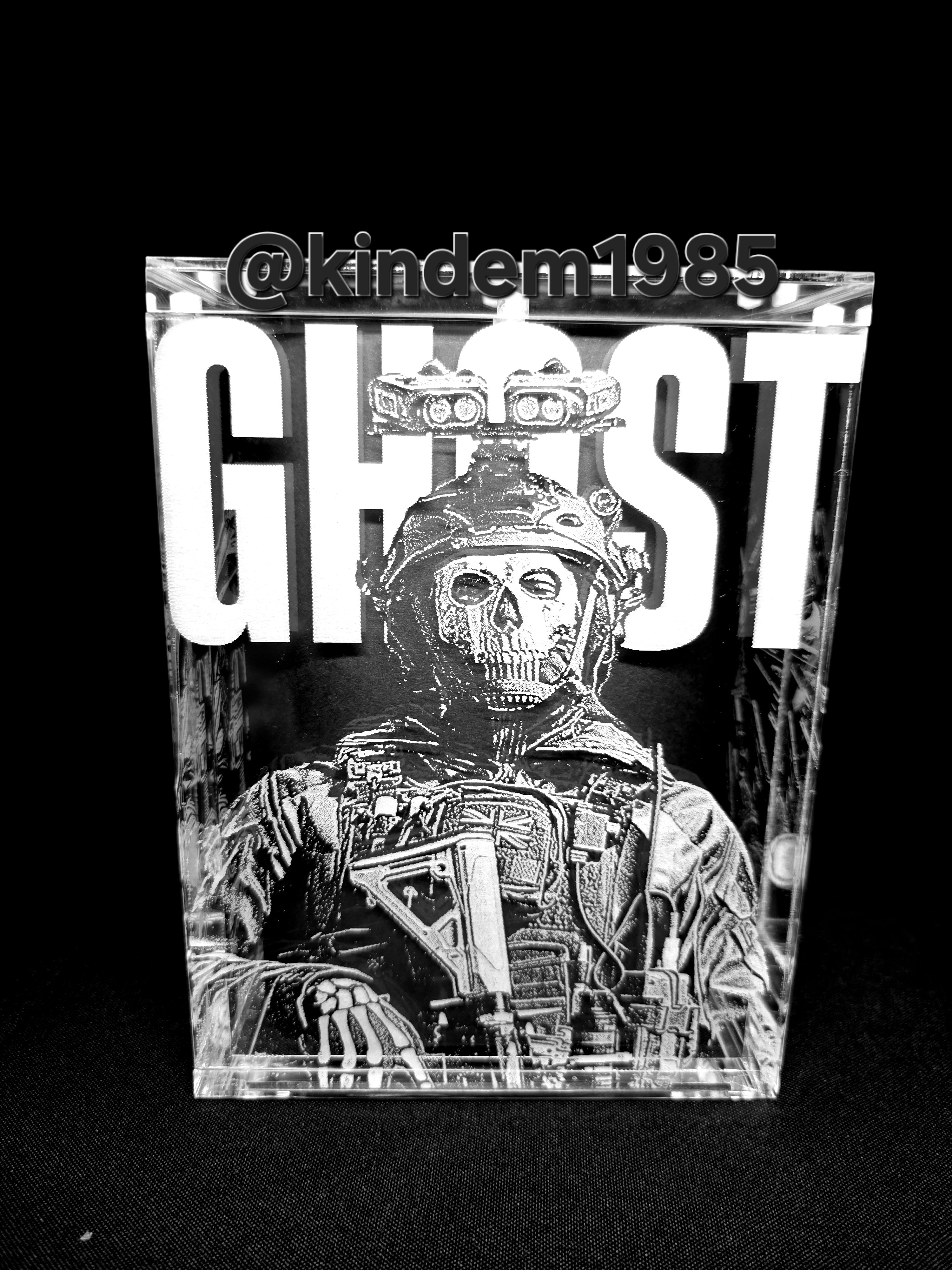 Ghost COD Funko Pop Custom Premium Armor