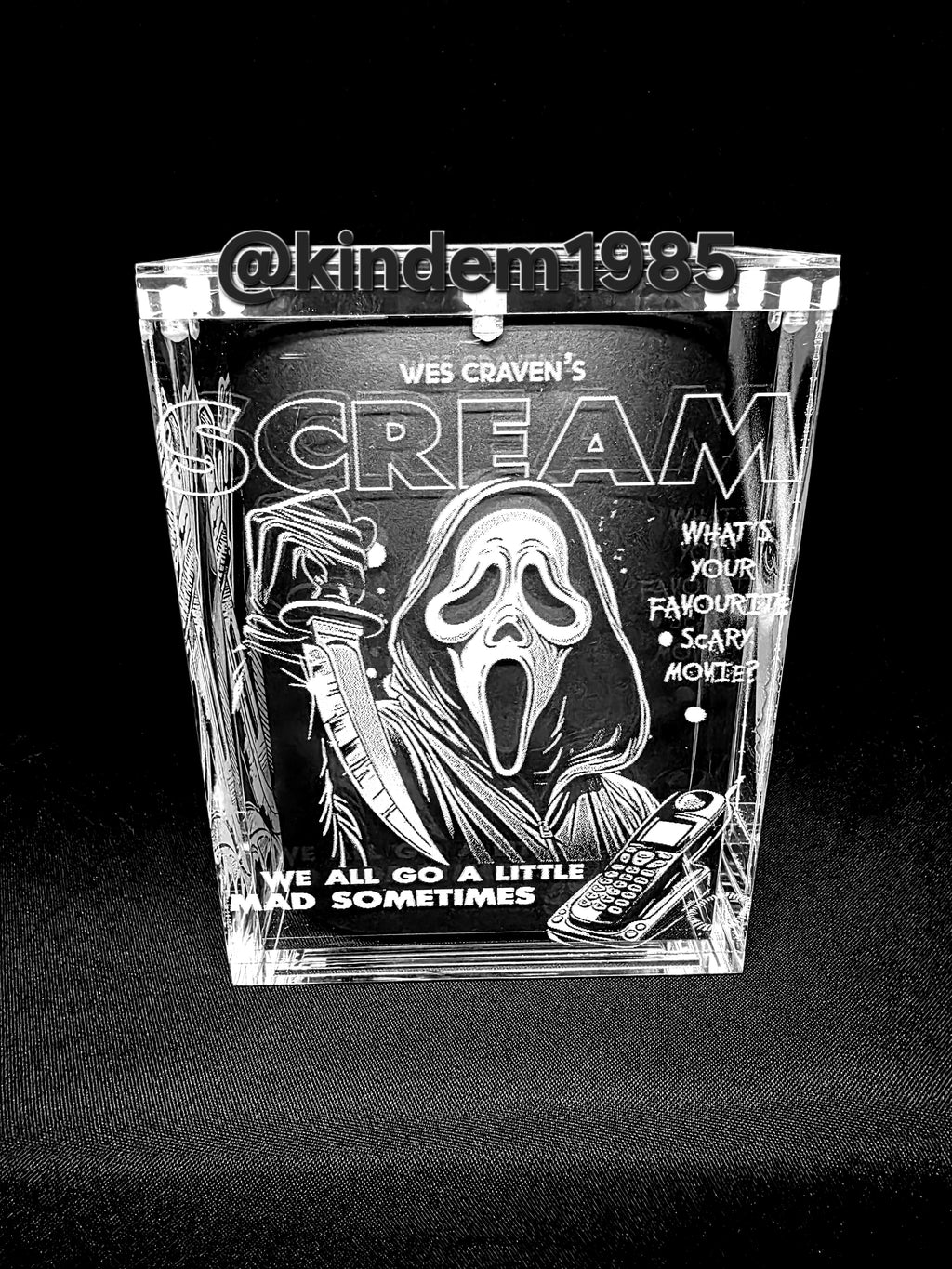 Ghostface Scream Funko Pop Custom Premium Armor
