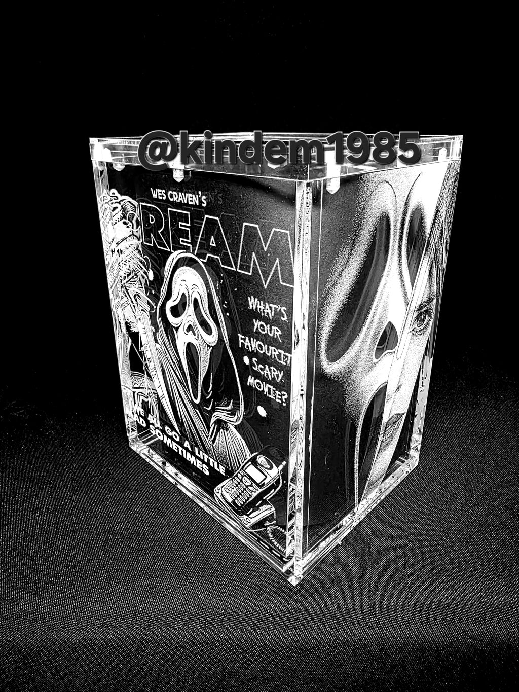 Ghostface Scream Funko Pop Custom Premium Armor