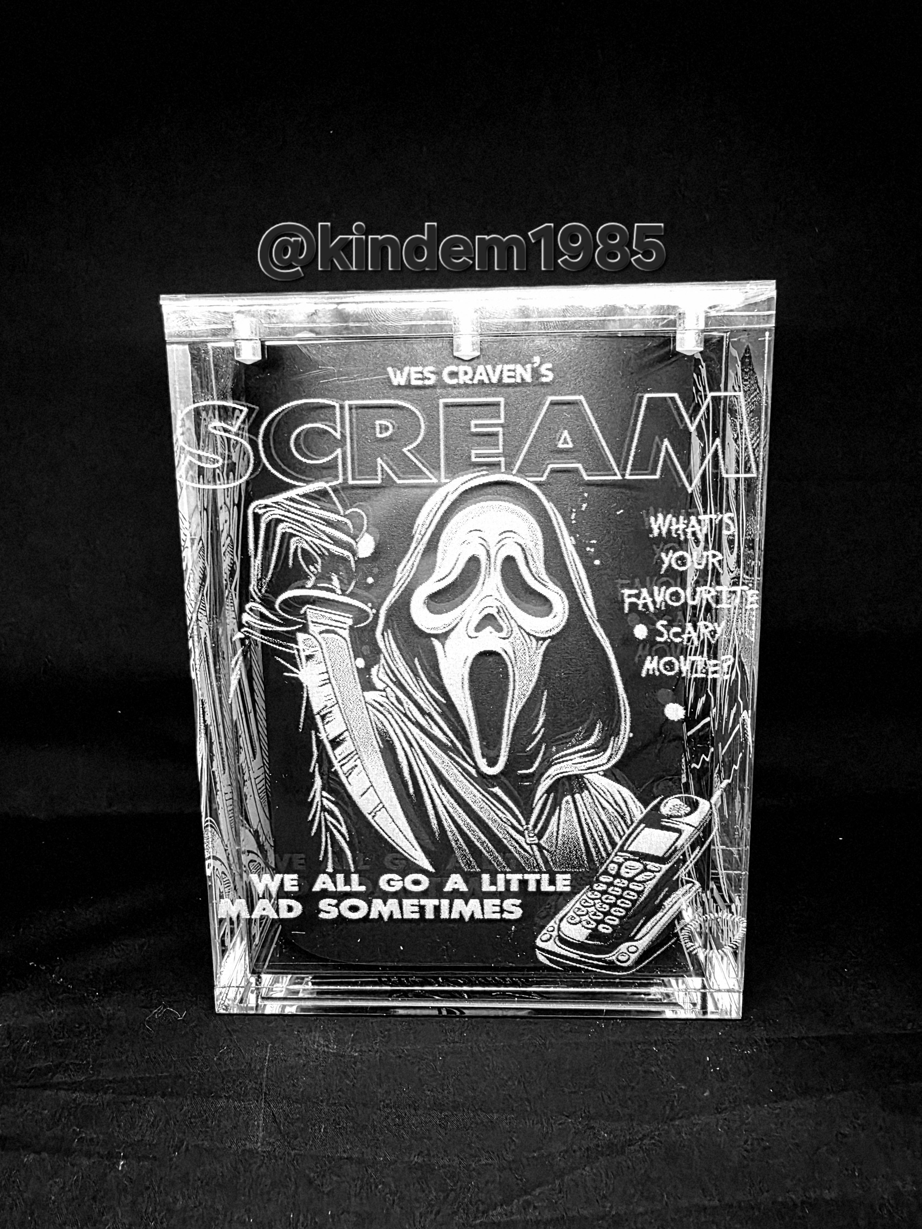 Ghostface Scream Funko Pop Custom Premium Armor