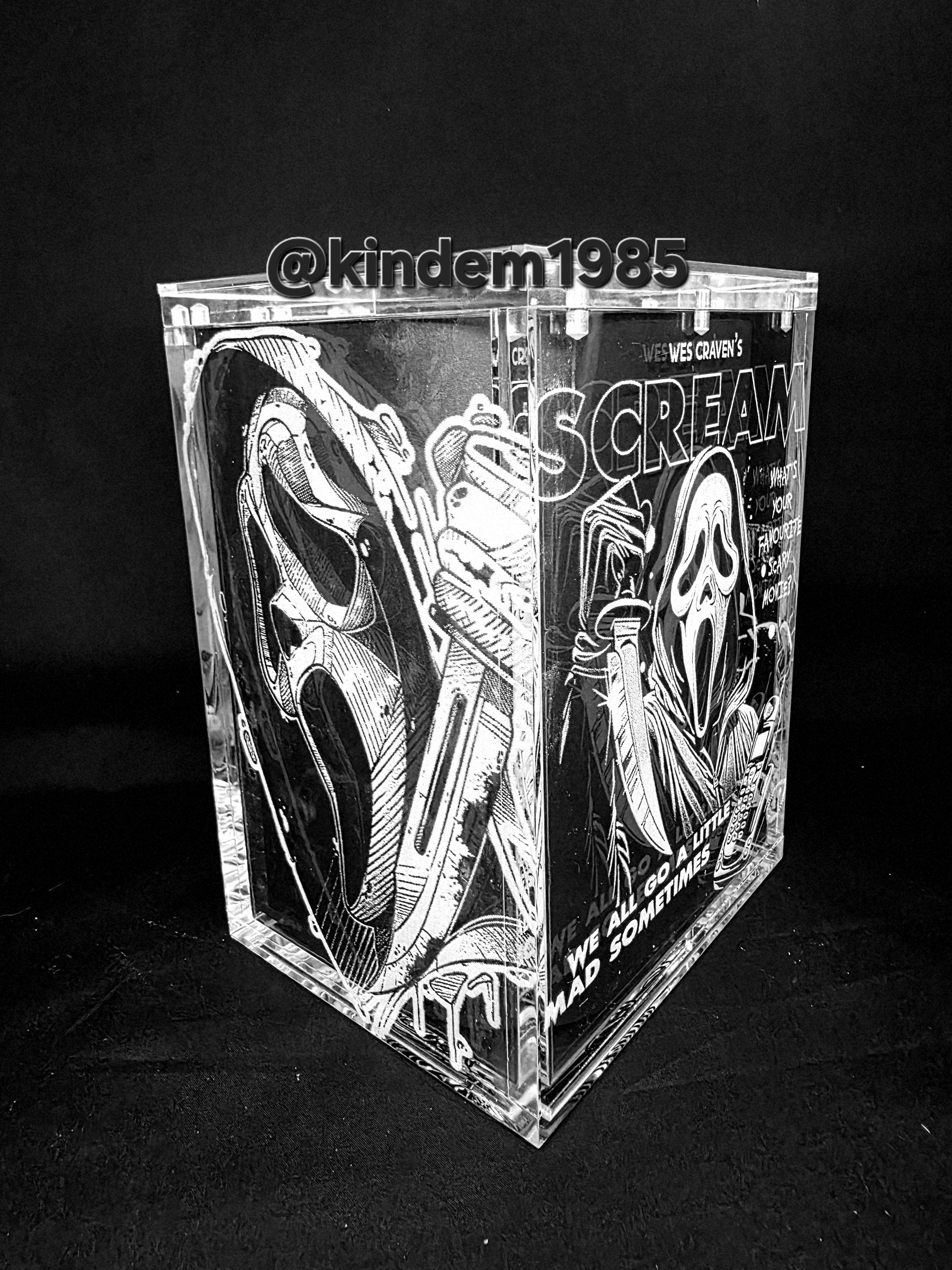 Ghostface Scream Funko Pop Custom Premium Armor