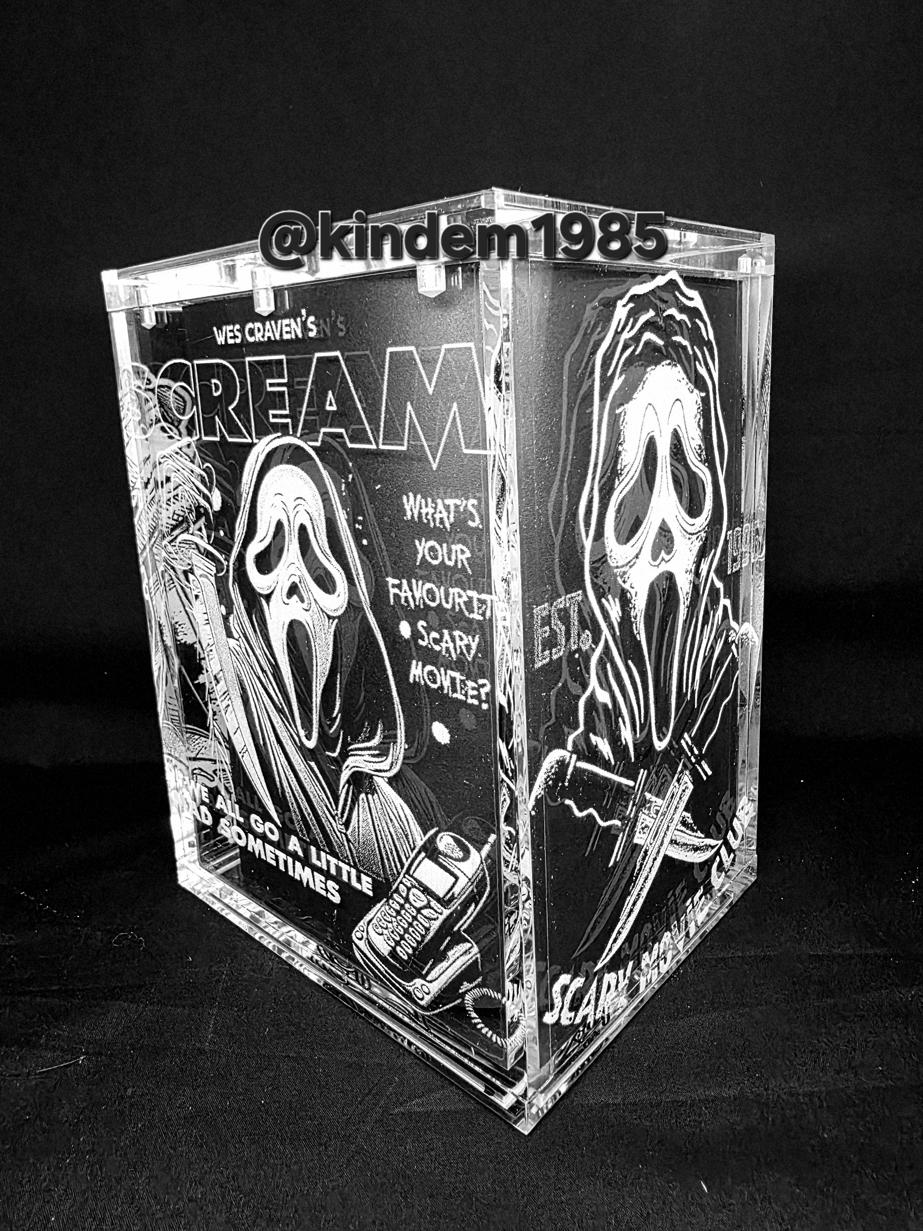 Ghostface Scream Funko Pop Custom Premium Armor