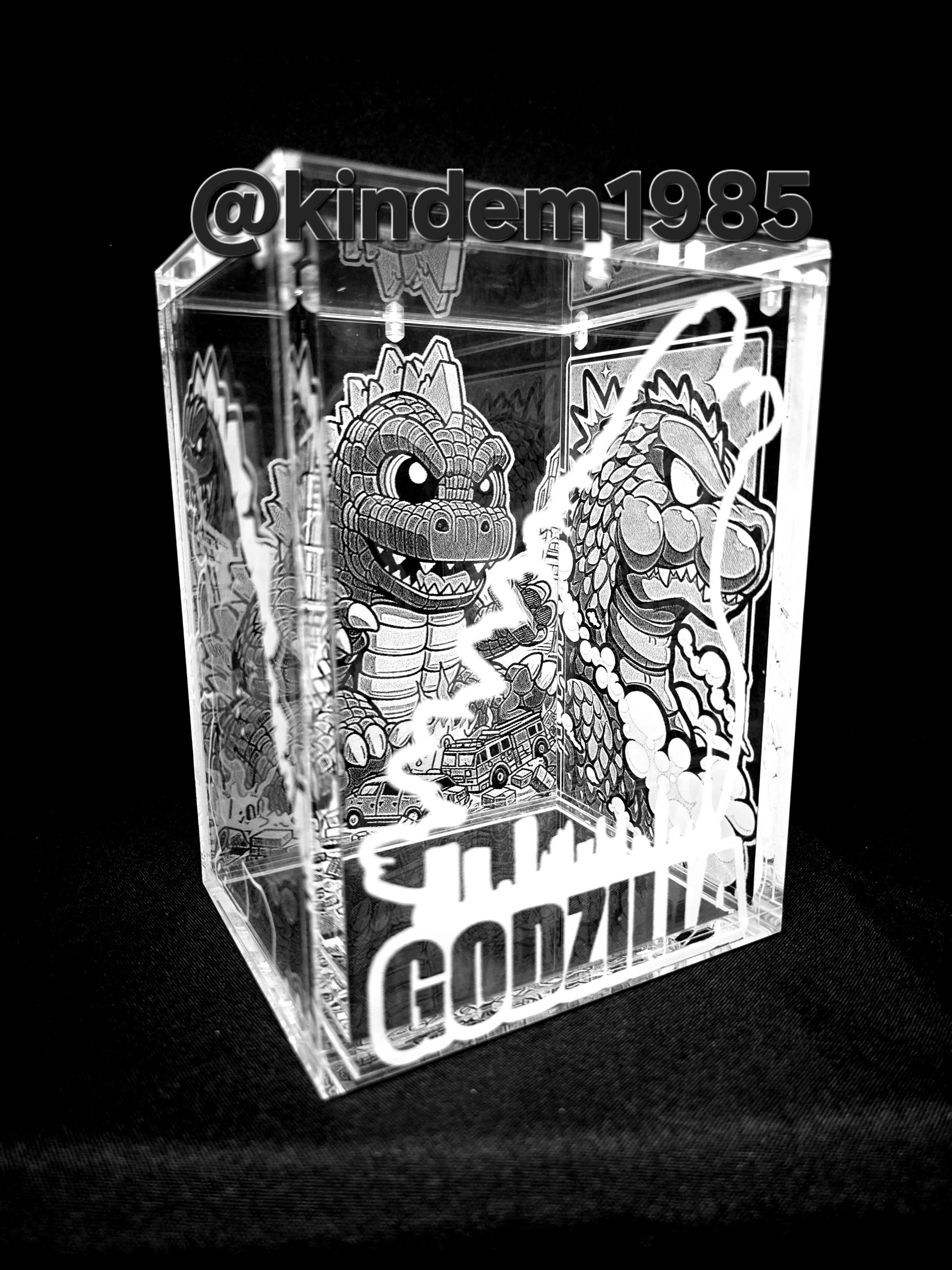 Godzilla Funko Pop Custom Premium Armor