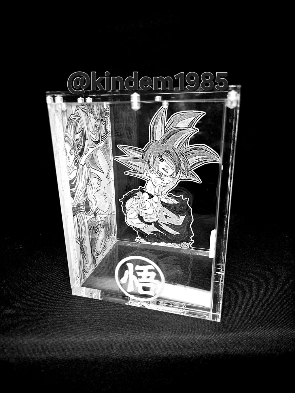 Goku Red Funko Pop Custom Premium Armor