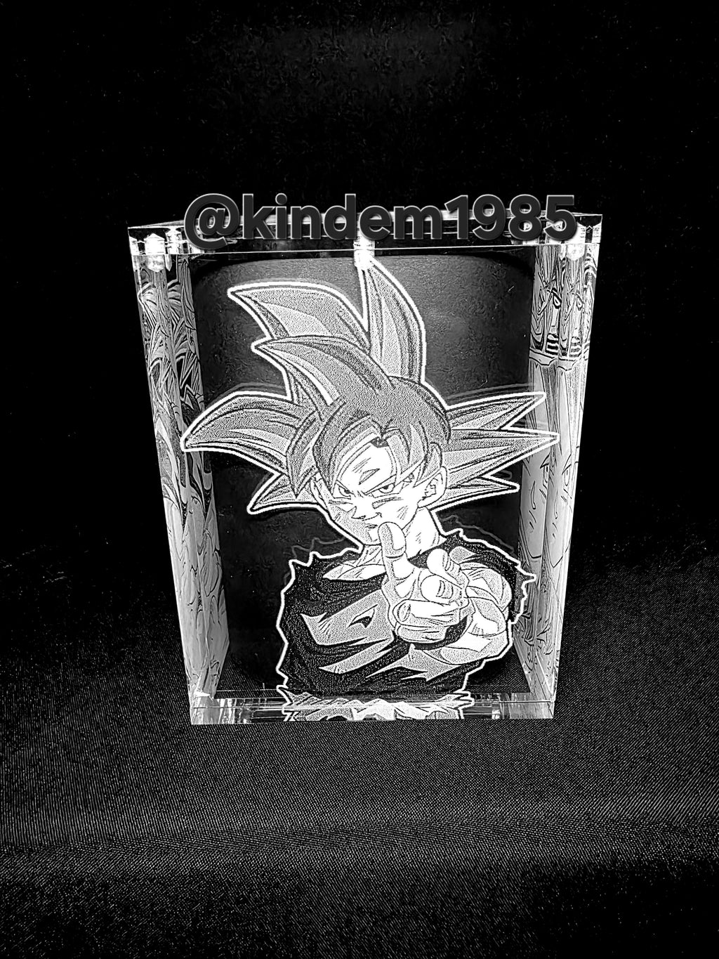 Goku Red Funko Pop Custom Premium Armor