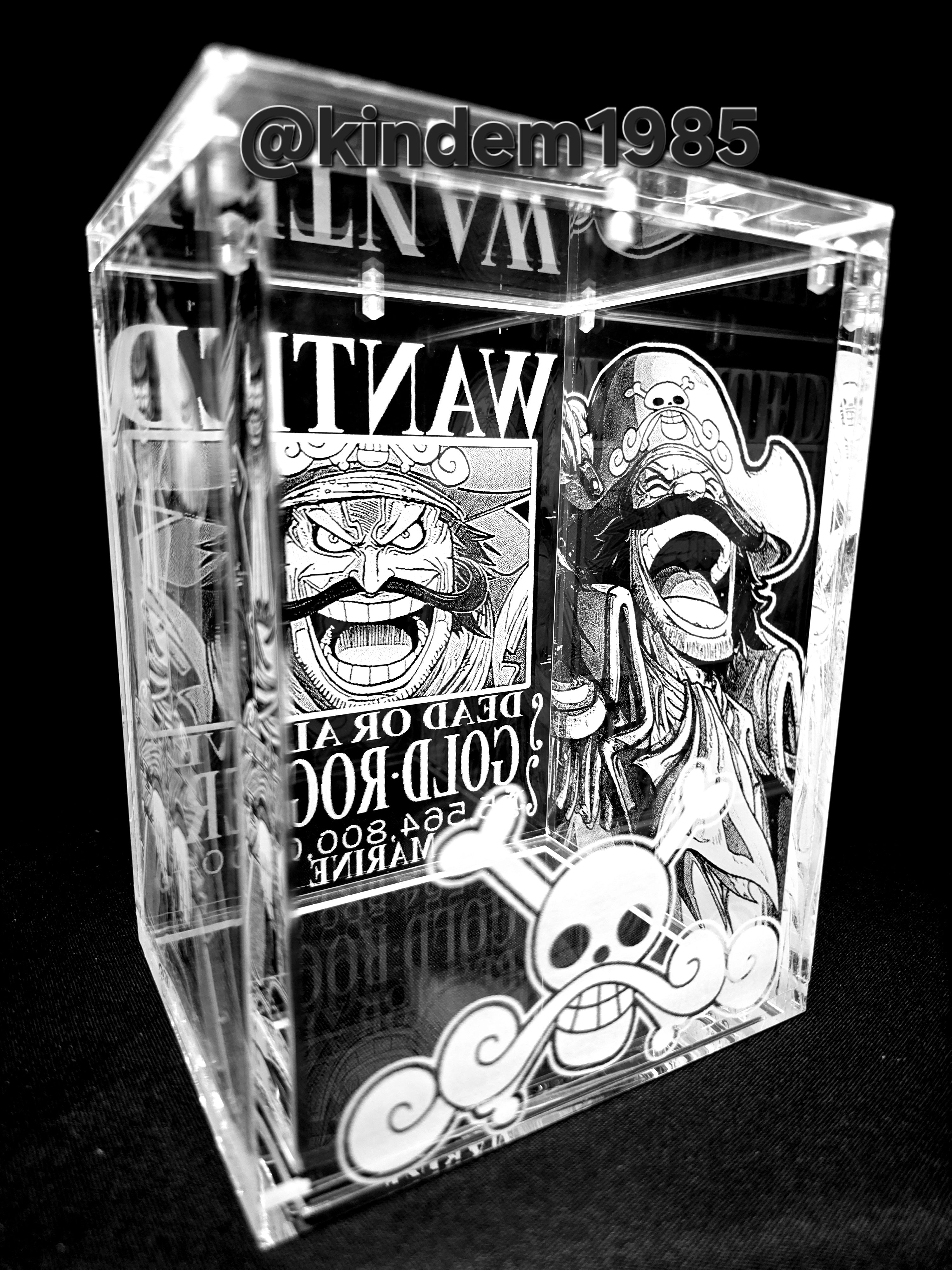 Gold D. Rodger Funko Pop Custom Premium Armor