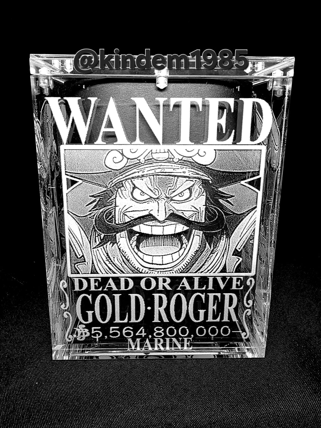 Gold D. Rodger Funko Pop Custom Premium Armor