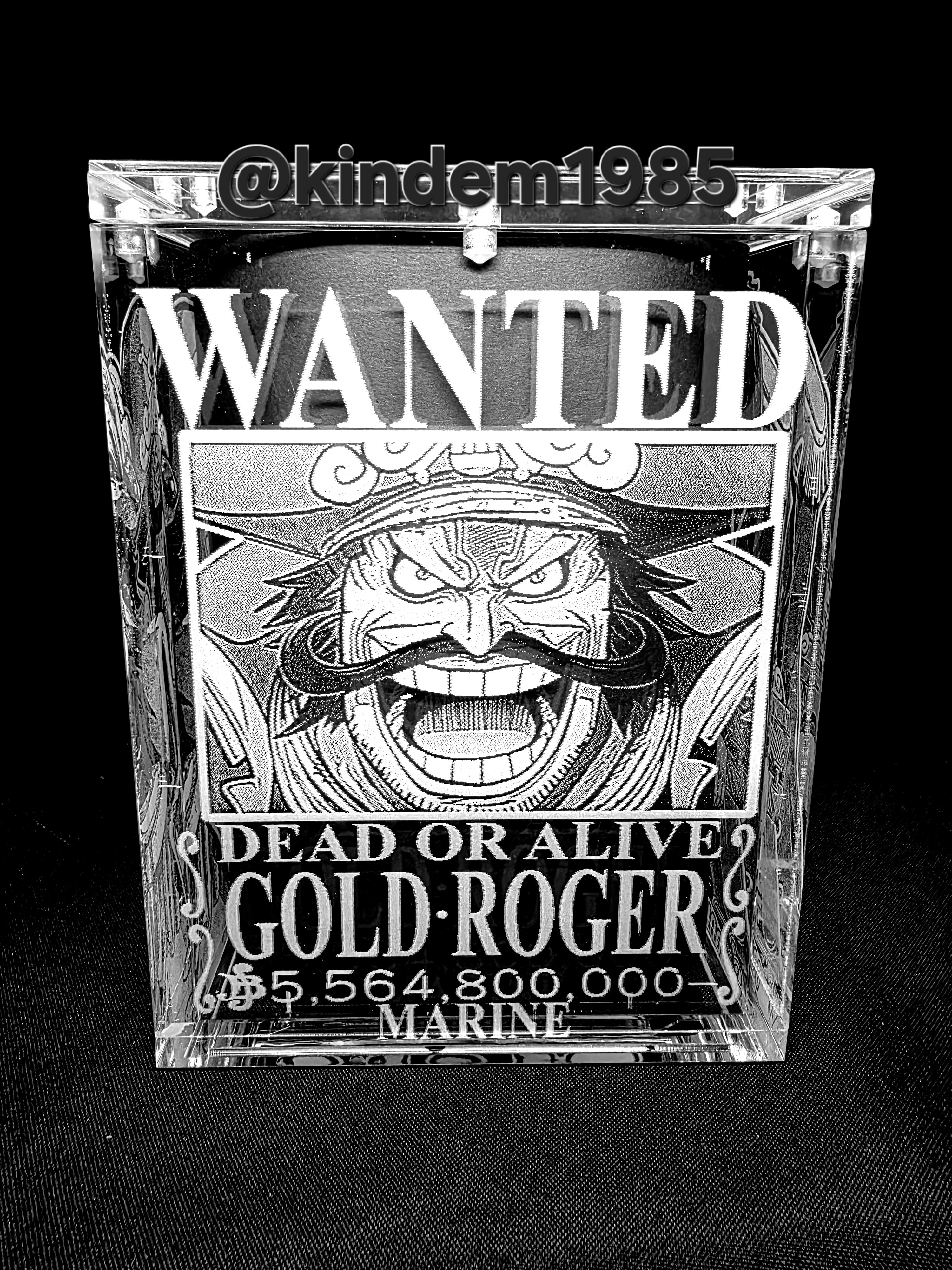 Gold D. Rodger Funko Pop Custom Premium Armor