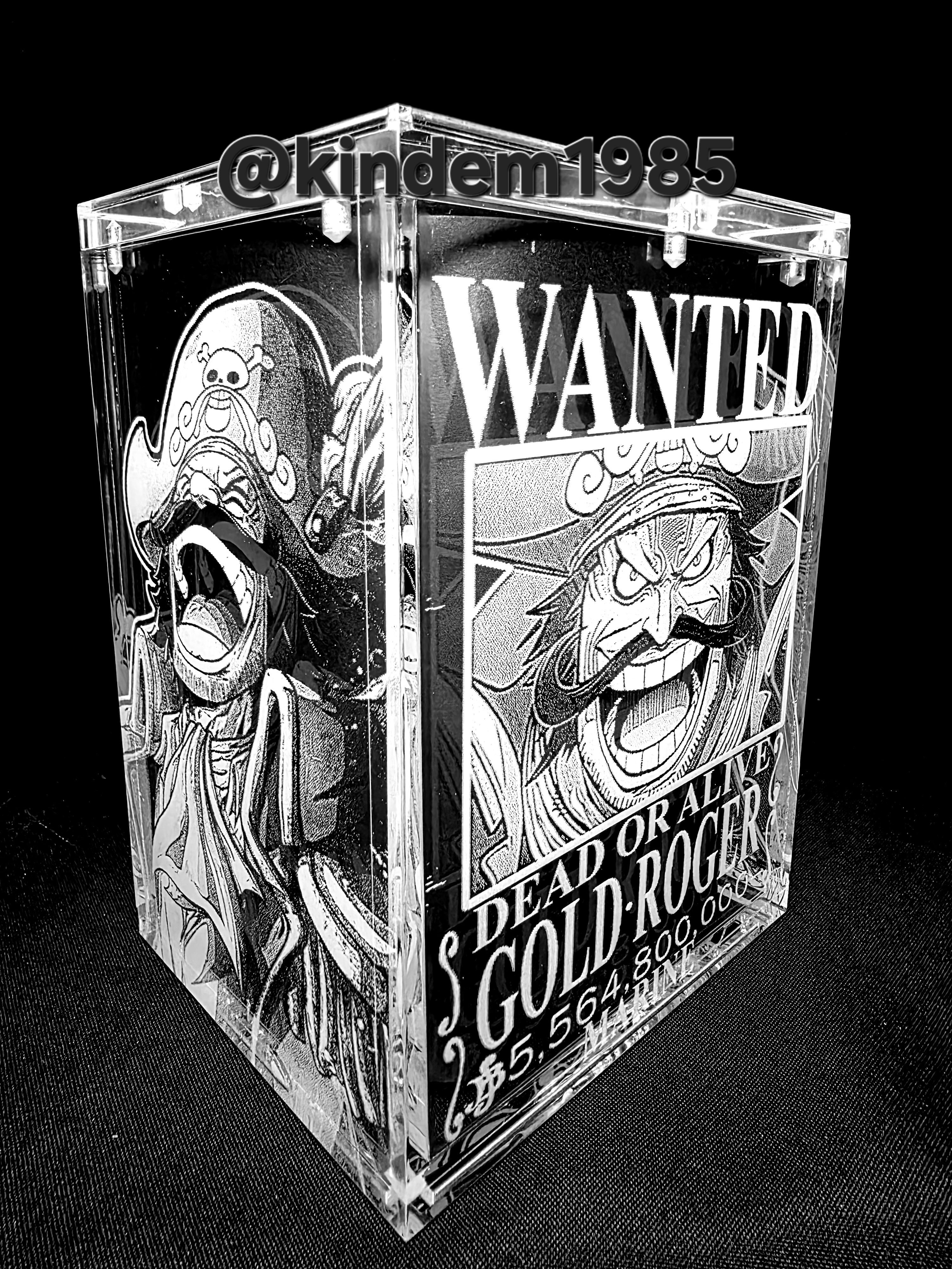 Gold D. Rodger Funko Pop Custom Premium Armor