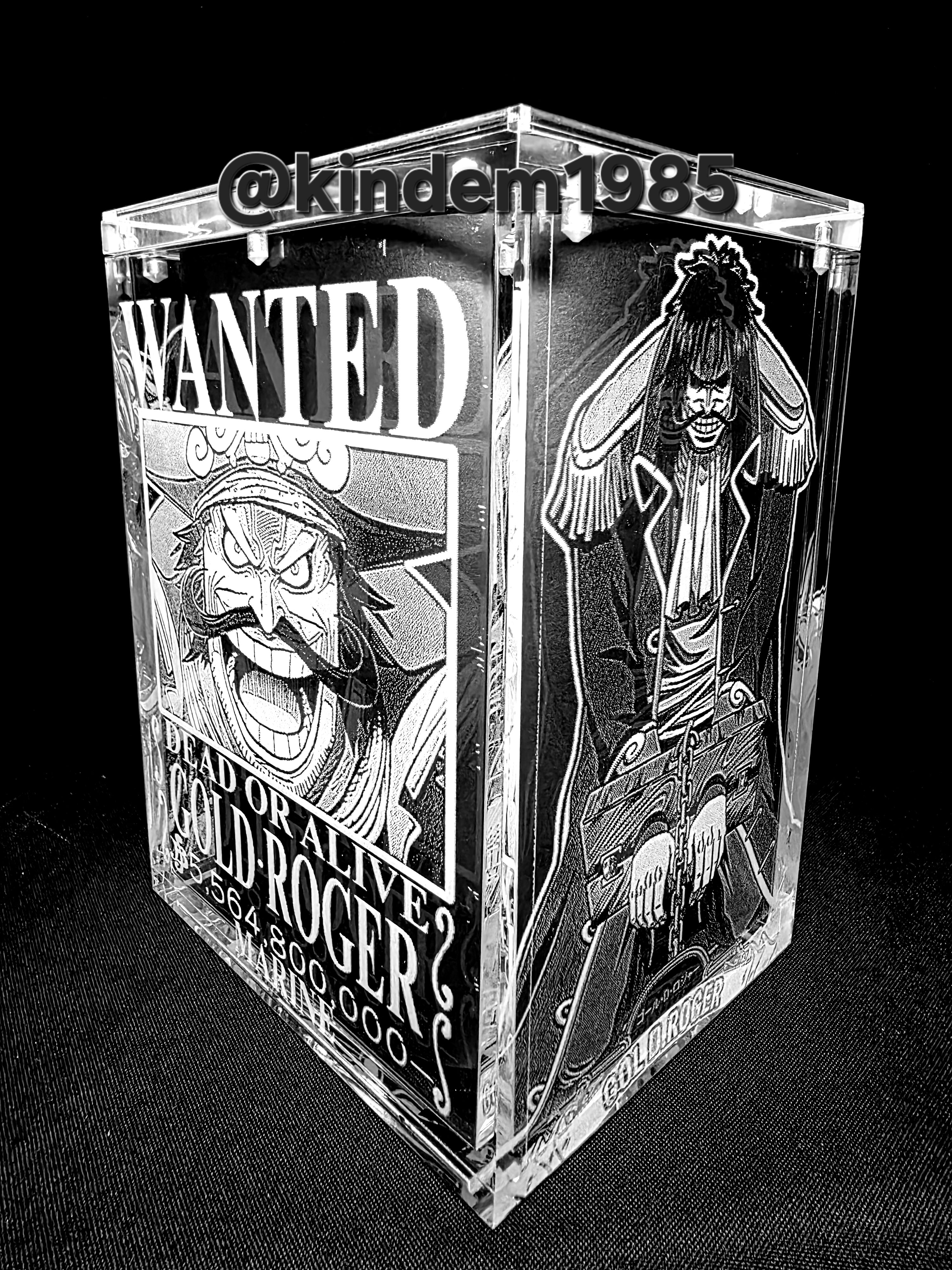 Gold D. Rodger Funko Pop Custom Premium Armor