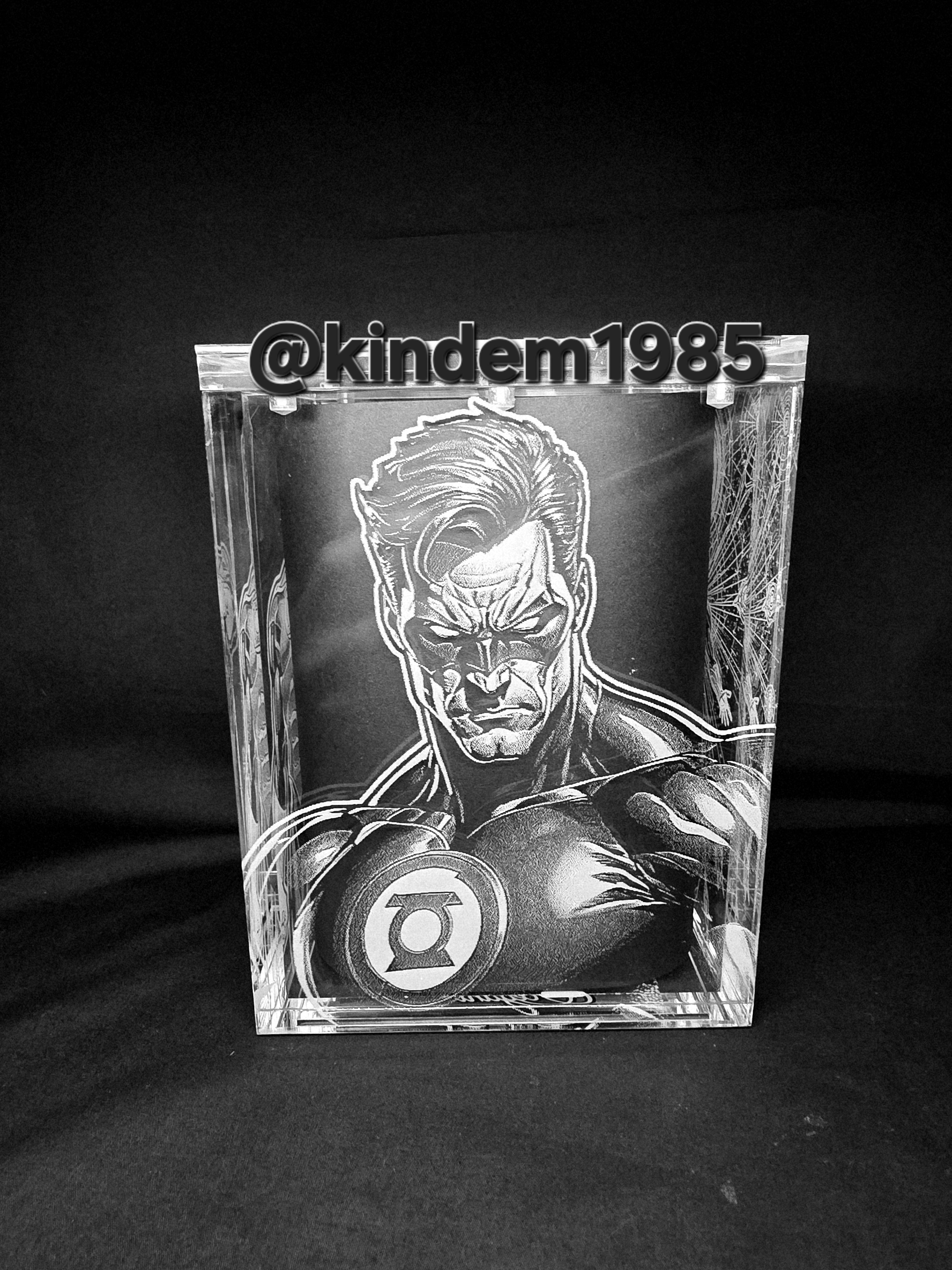 Green Lantern Funko Pop Custom Premium Armor