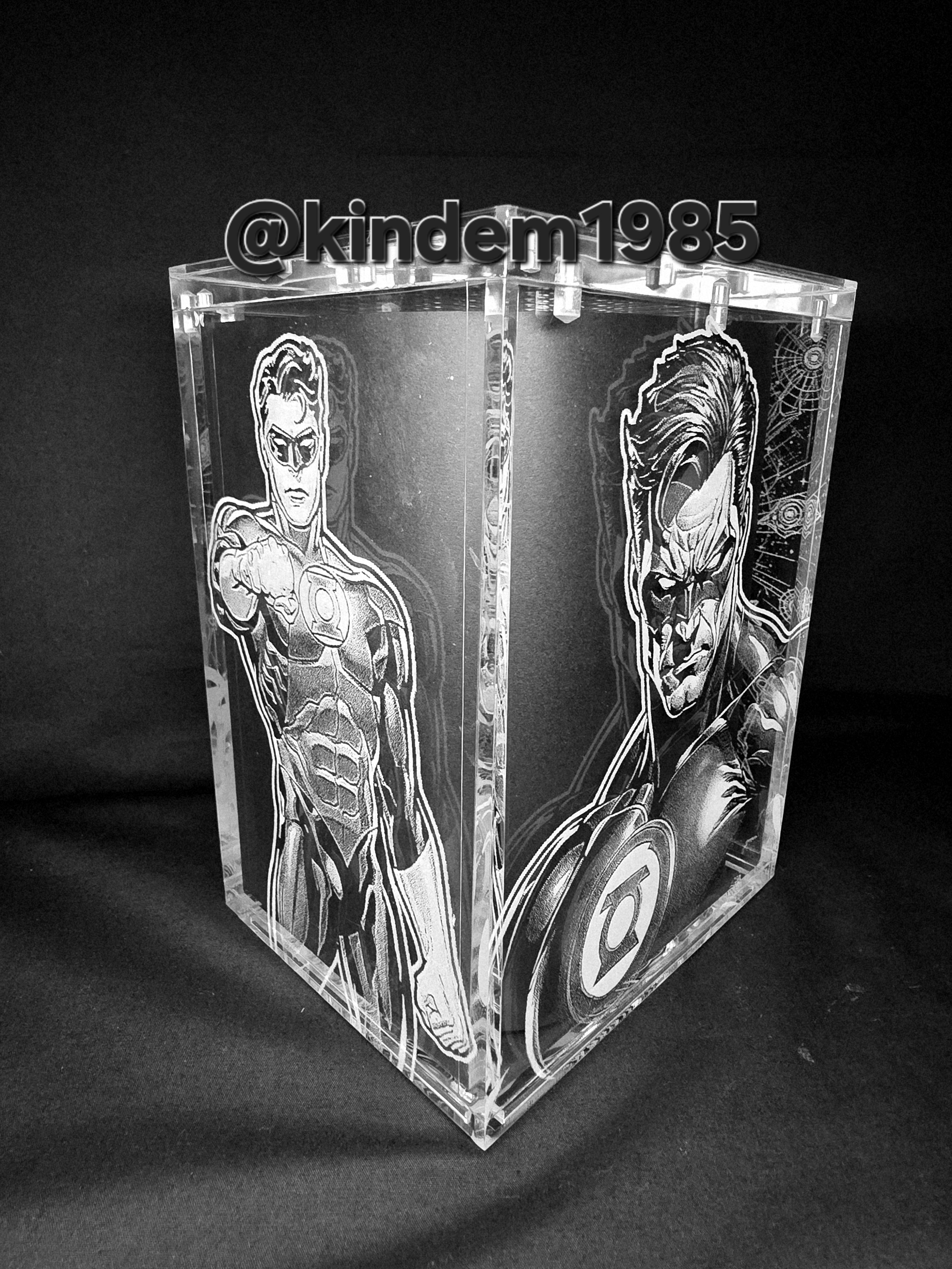 Green Lantern Funko Pop Custom Premium Armor