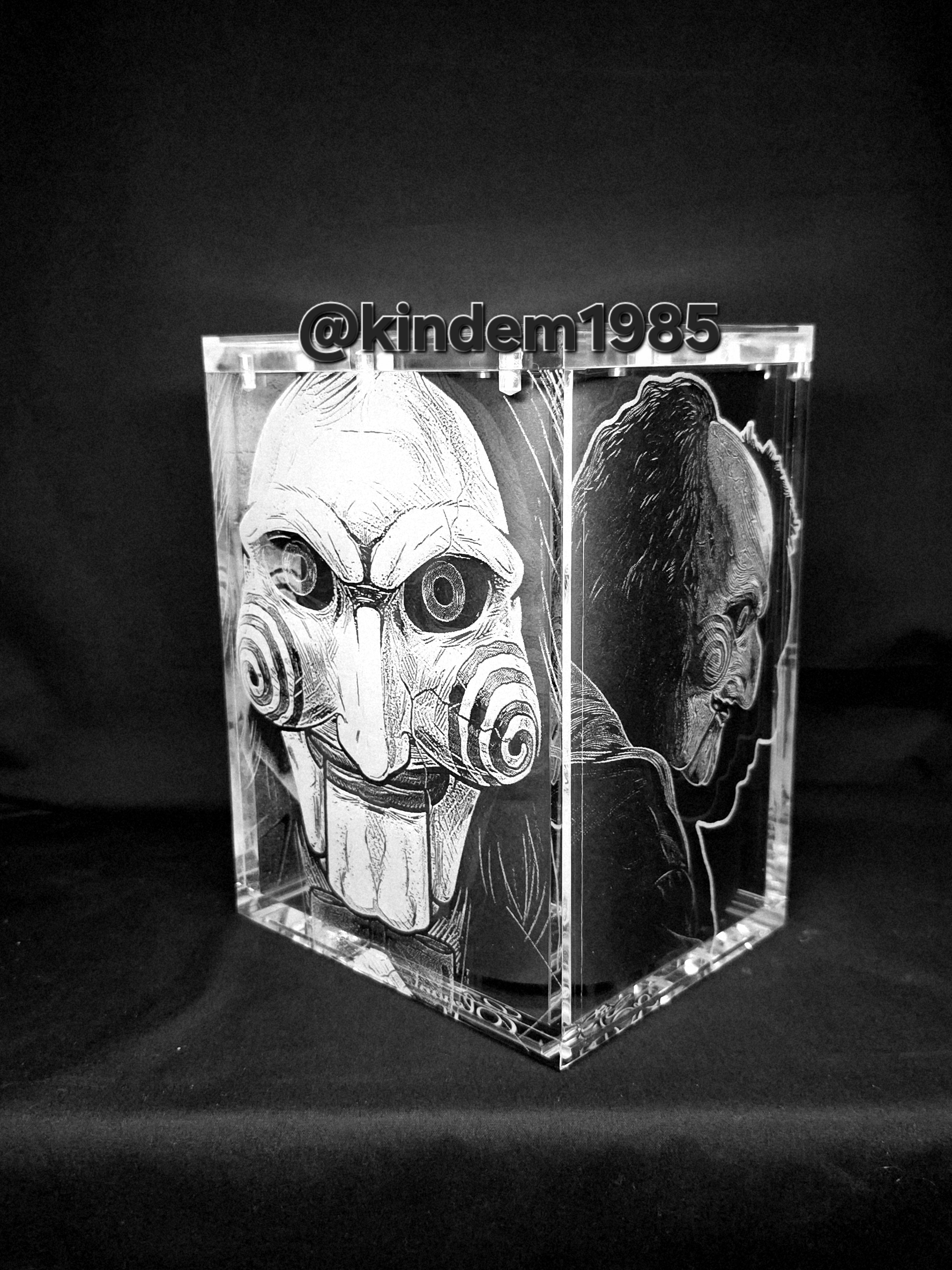 Jigsaw Billy Saw #2 Funko Pop Custom Premium Armor