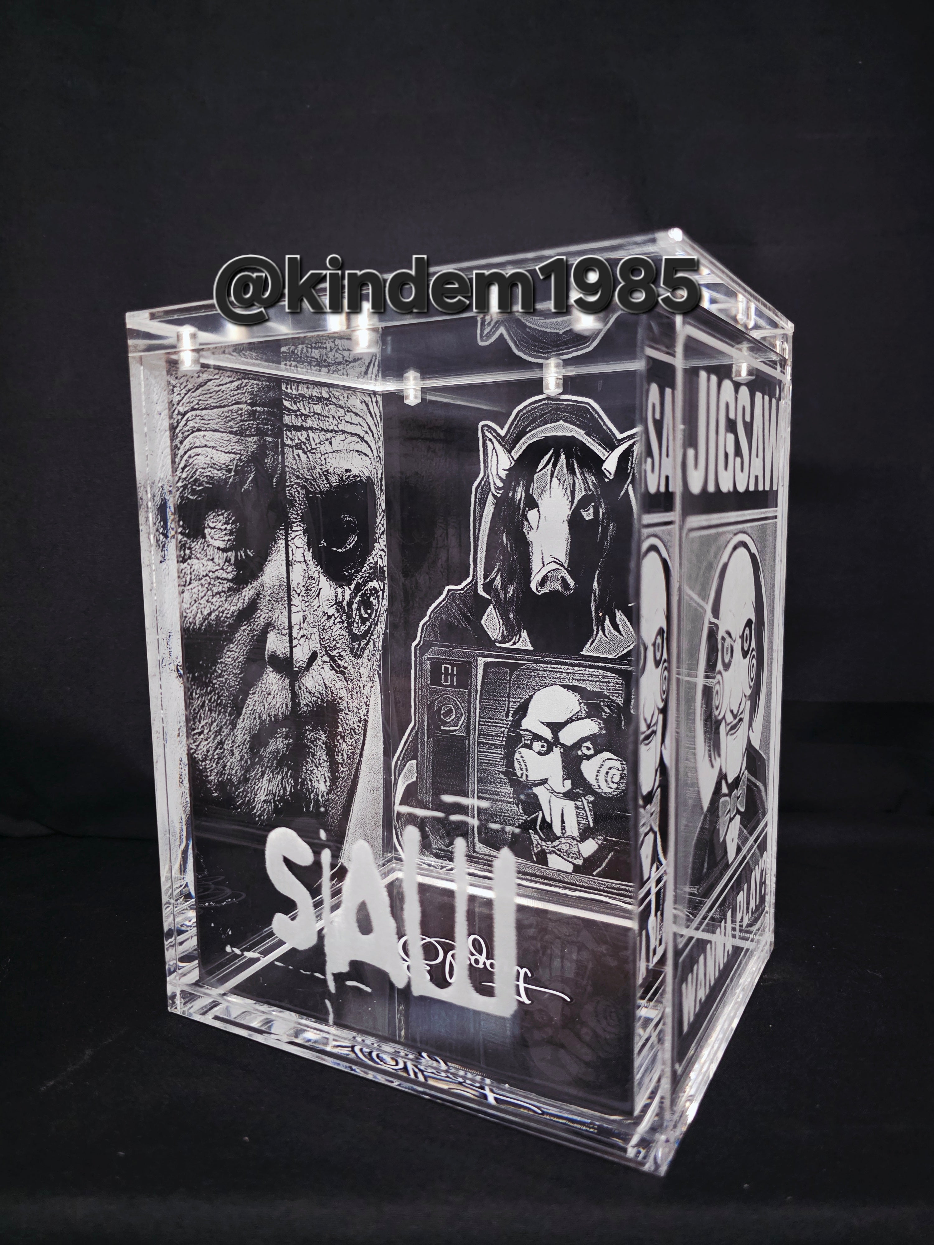 Jigsaw Billy Horror Funko Pop Custom Premium Armor