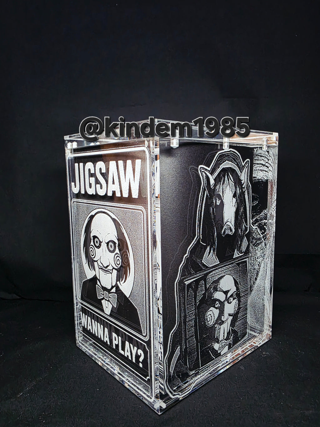 Jigsaw Billy Horror Funko Pop Custom Premium Armor