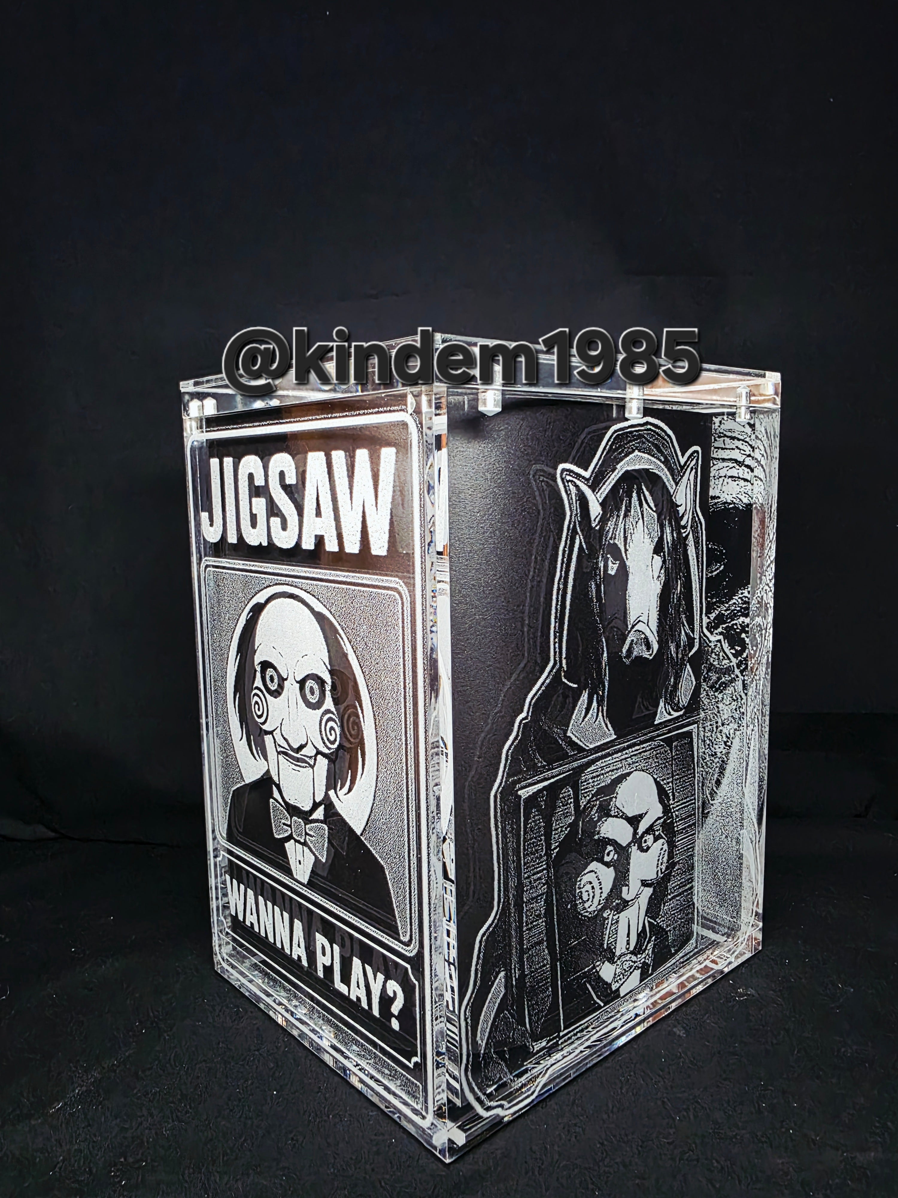 Jigsaw Billy Horror Funko Pop Custom Premium Armor