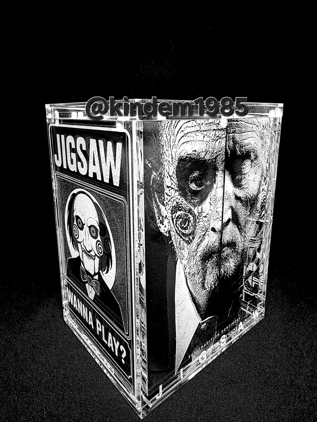 Jigsaw Billy Saw Horror Funko Pop Custom Premium Armor