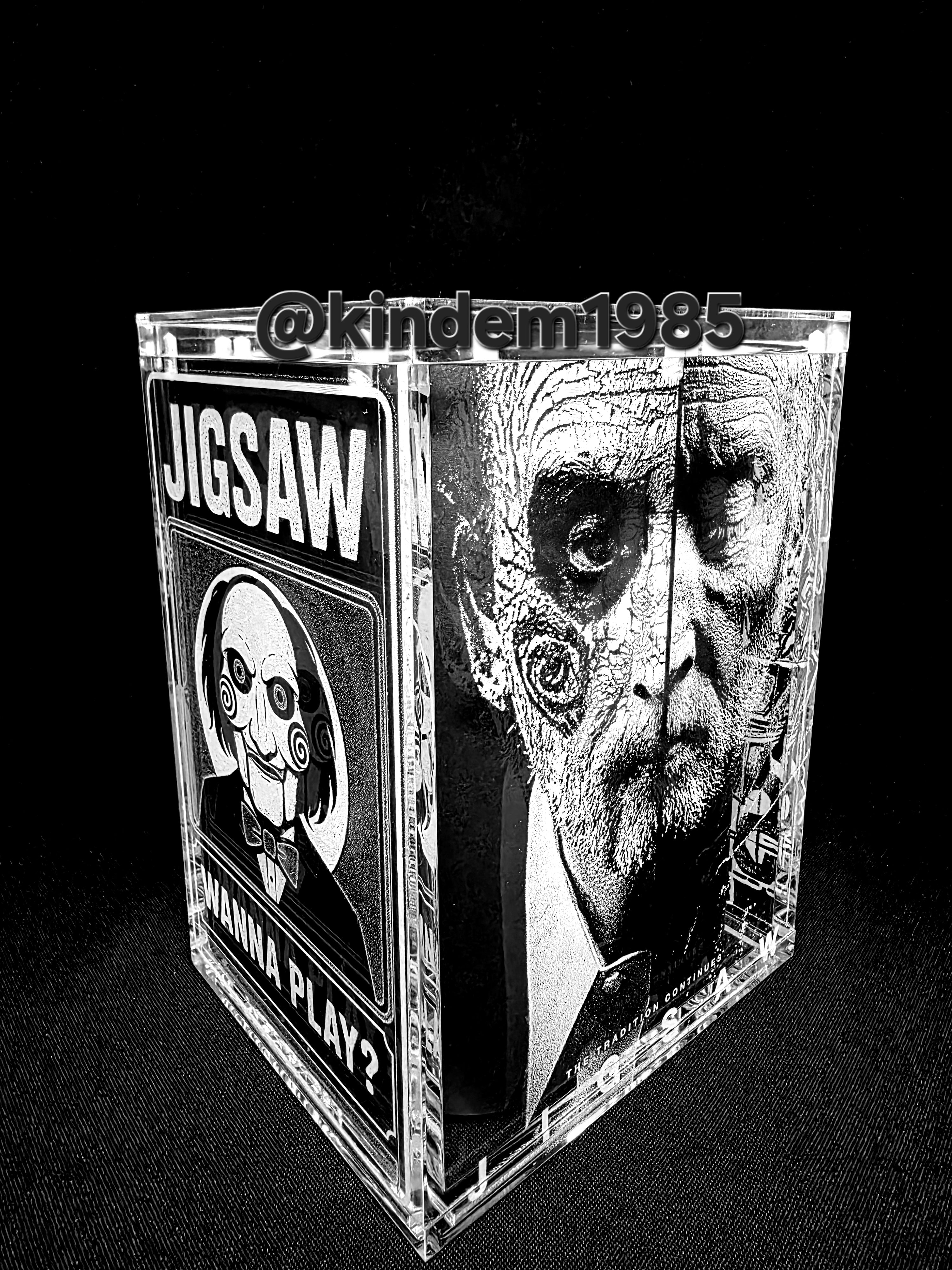 Jigsaw Billy Saw Horror Funko Pop Custom Premium Armor