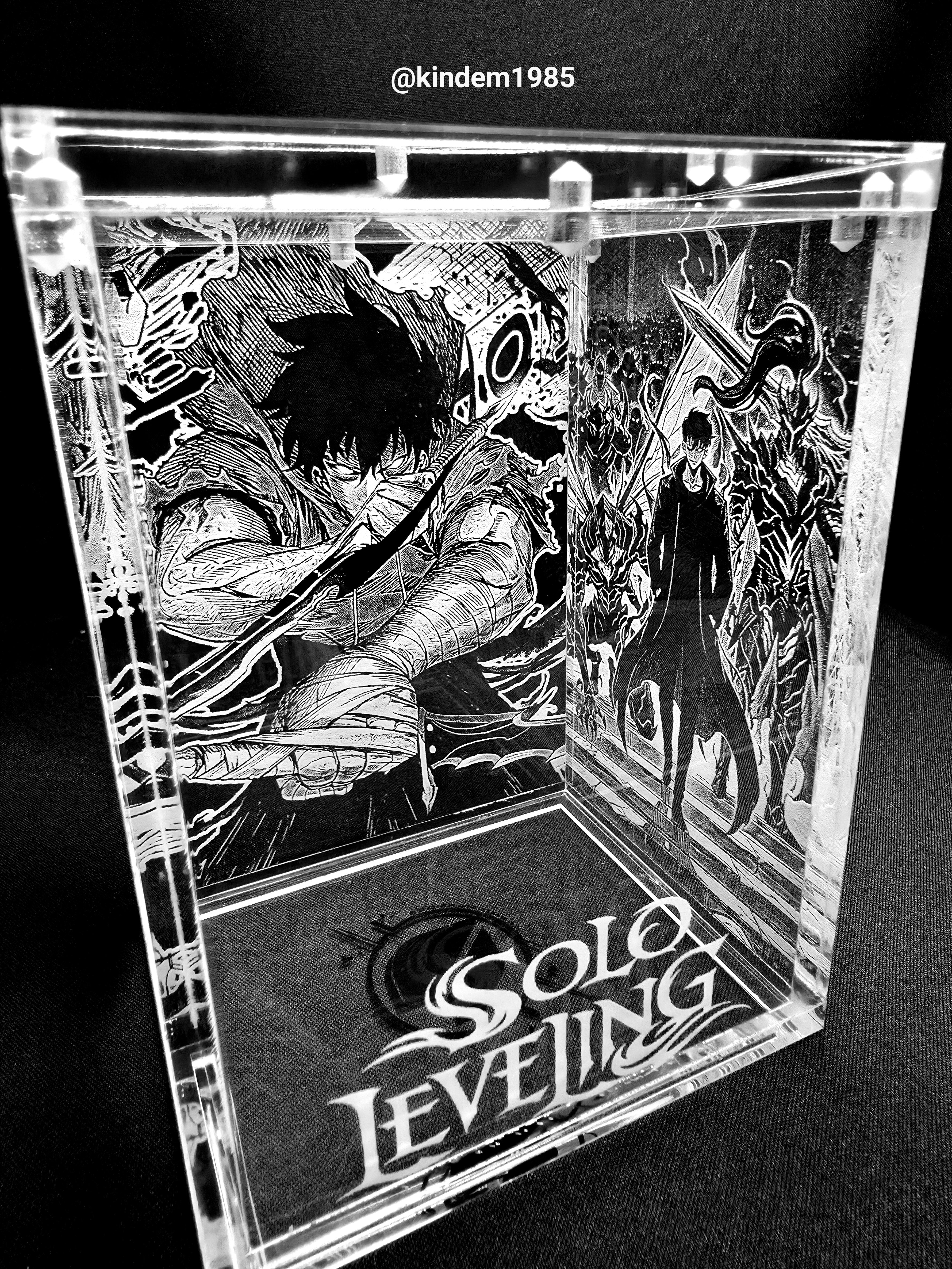 Jin Woo Solo Leveling Funko Pop Custom Premium Armor