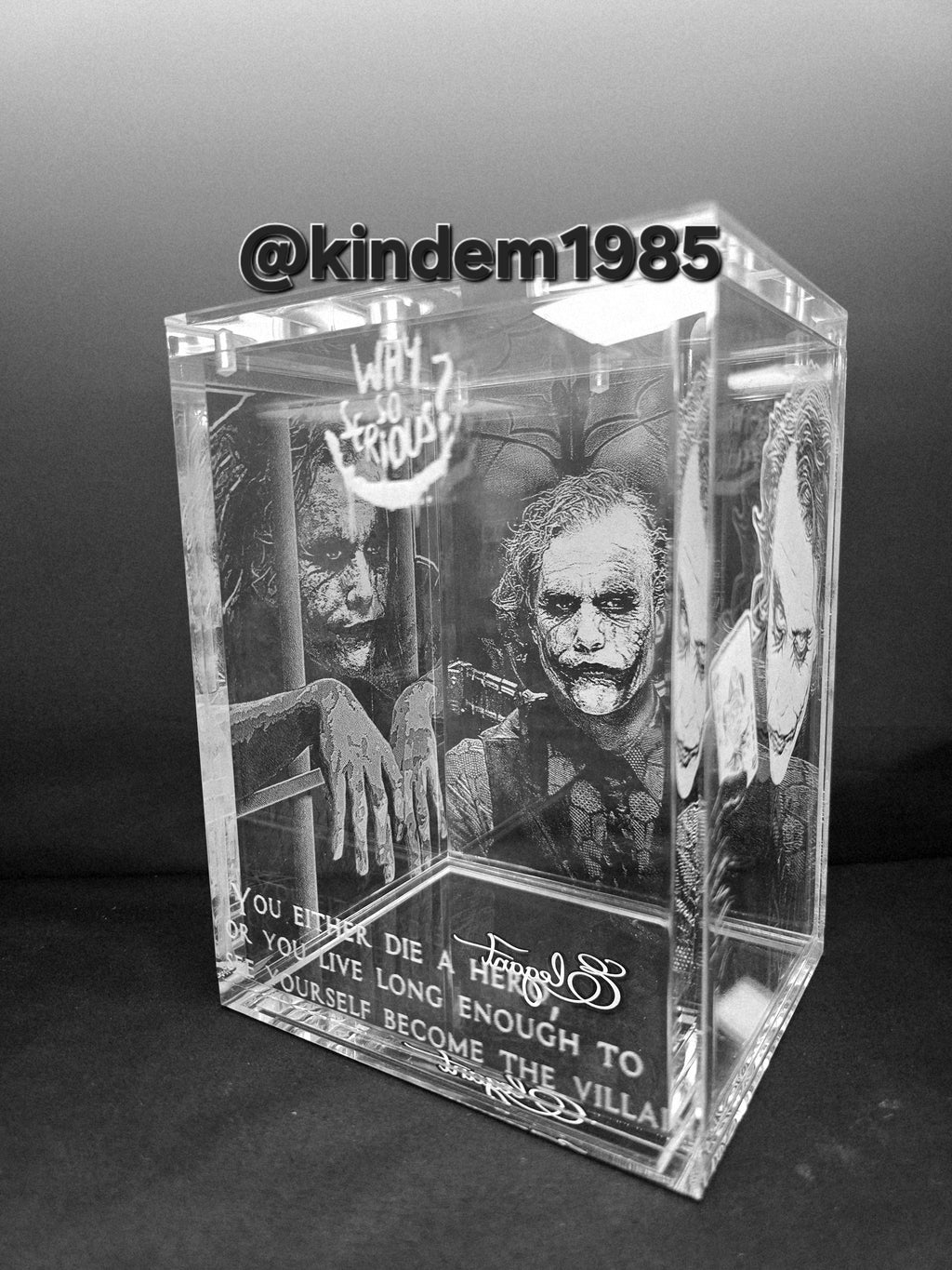 Joker Dark Knight Funko Pop Custom Premium Armor