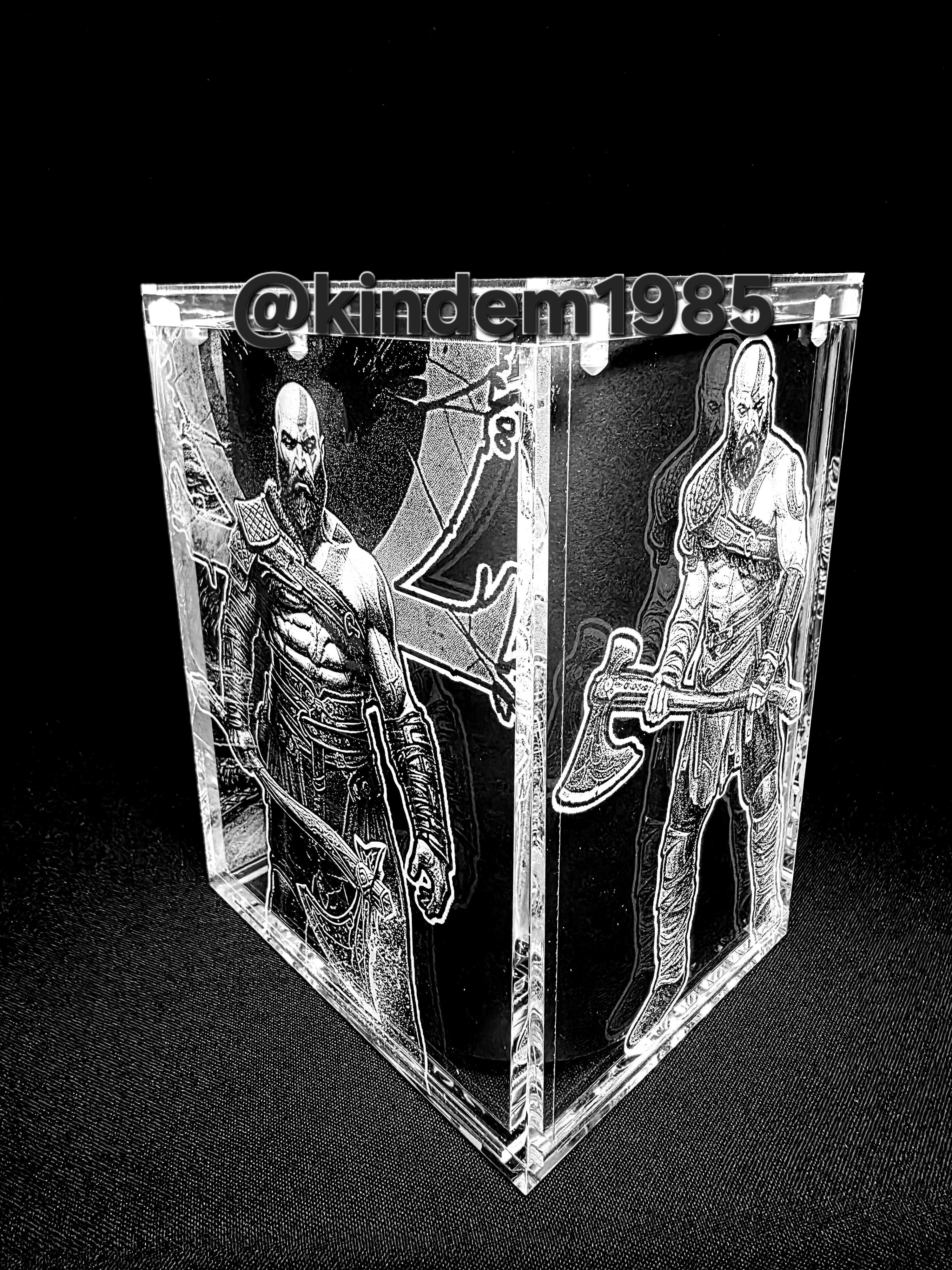 Kratos God Of War Funko Pop Custom Premium Armor