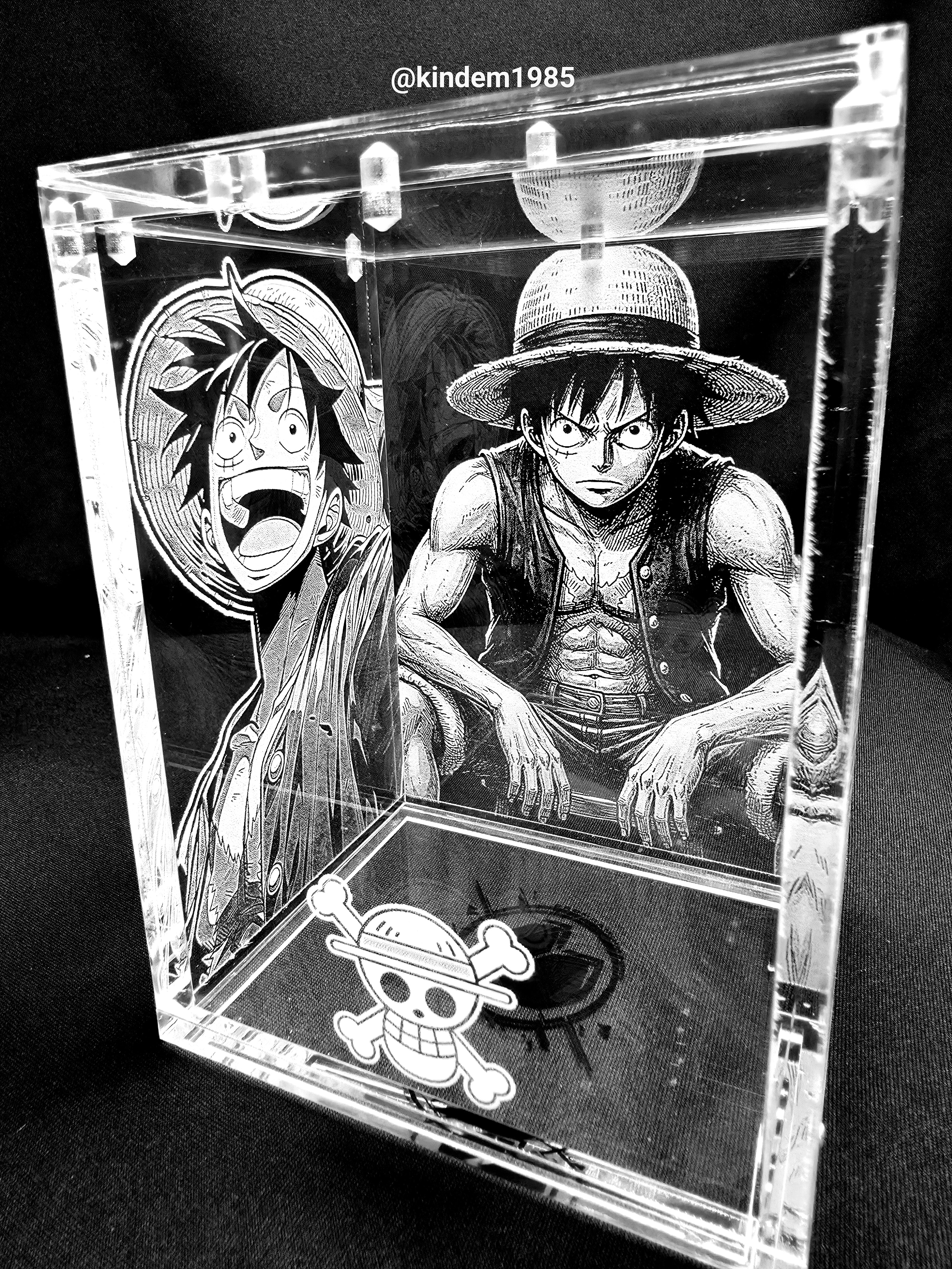 Luffy One Piece Funko Pop Custom Premium Armor