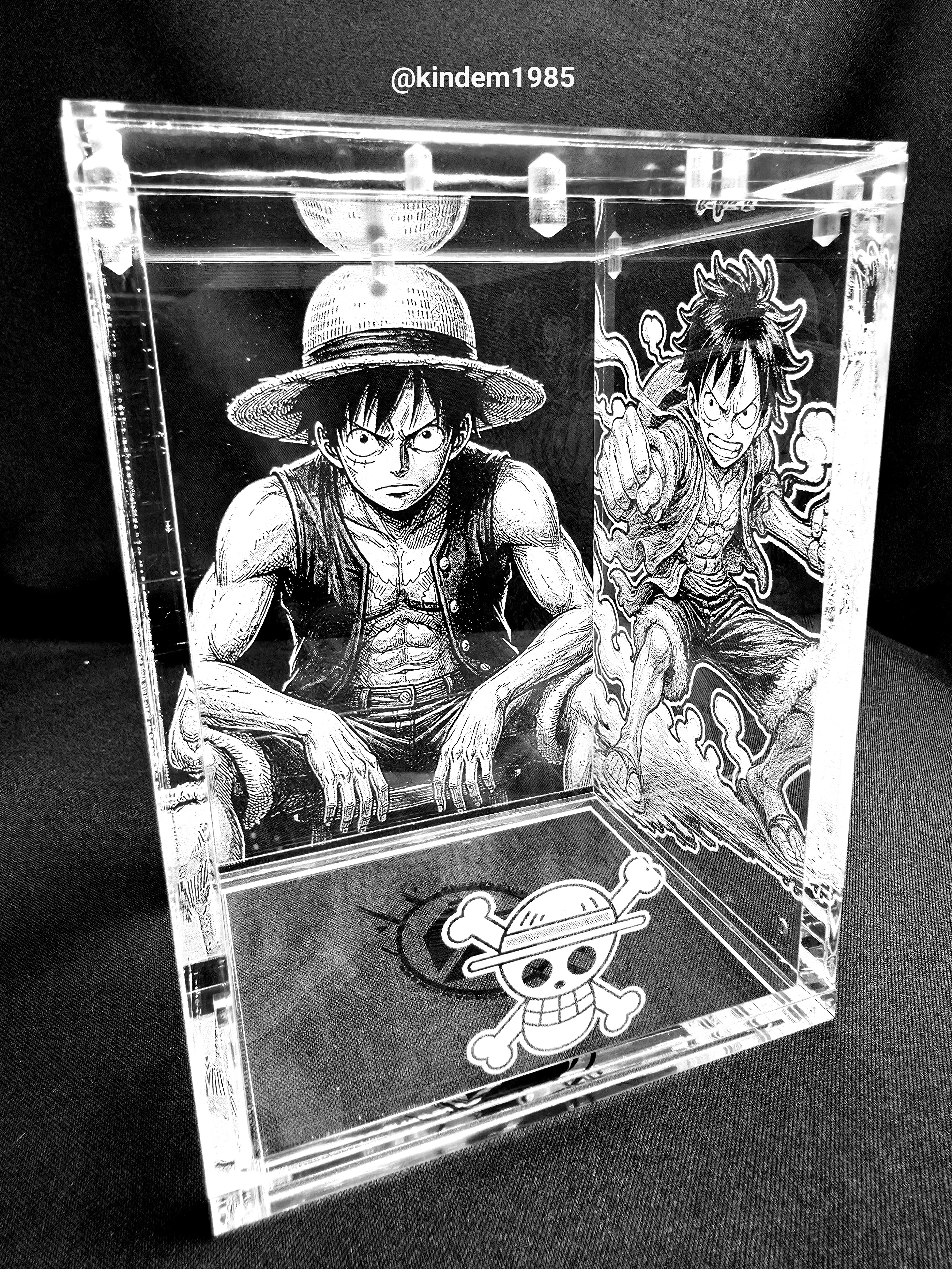 Luffy One Piece Funko Pop Custom Premium Armor