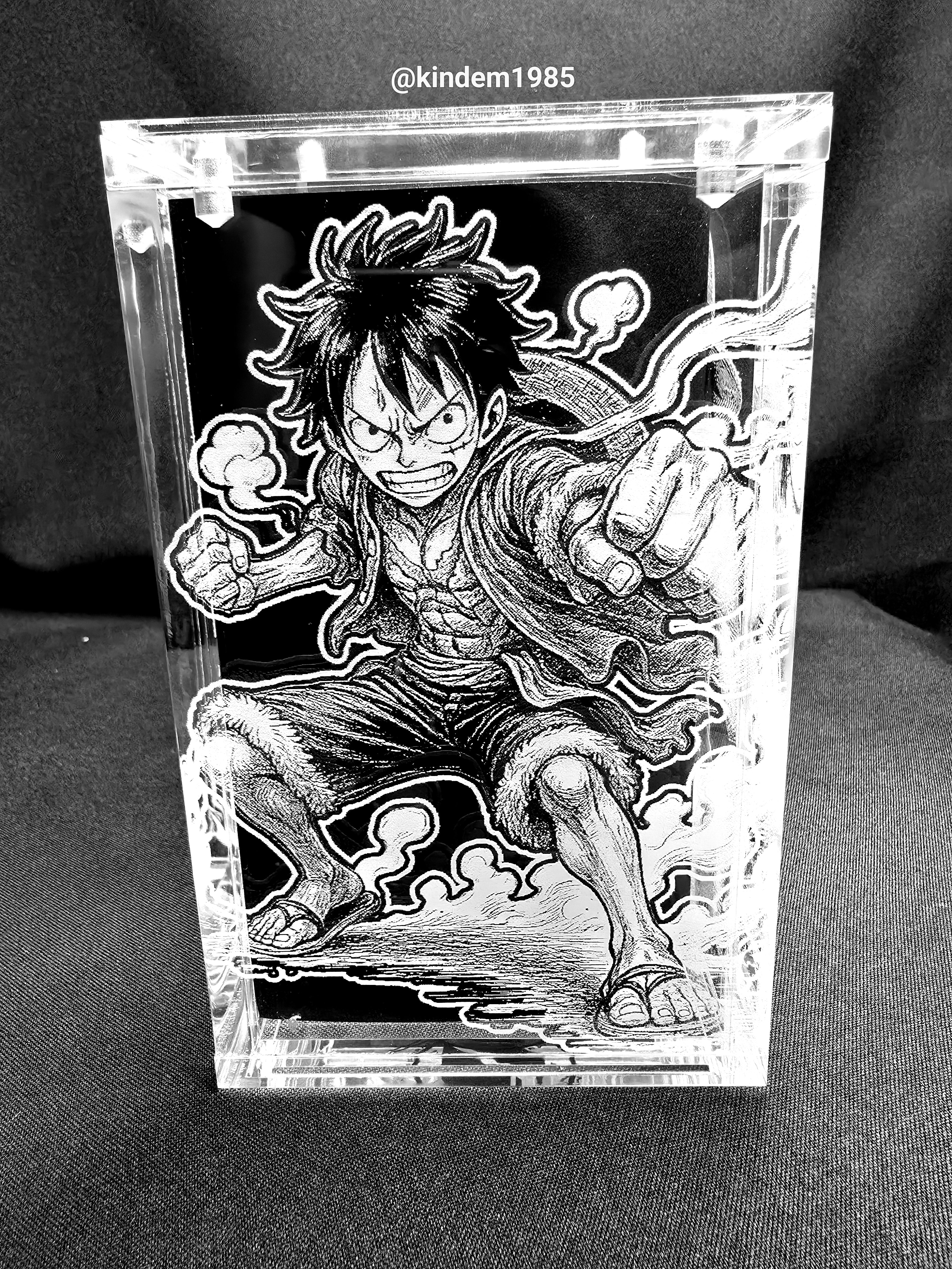Luffy One Piece Funko Pop Custom Premium Armor