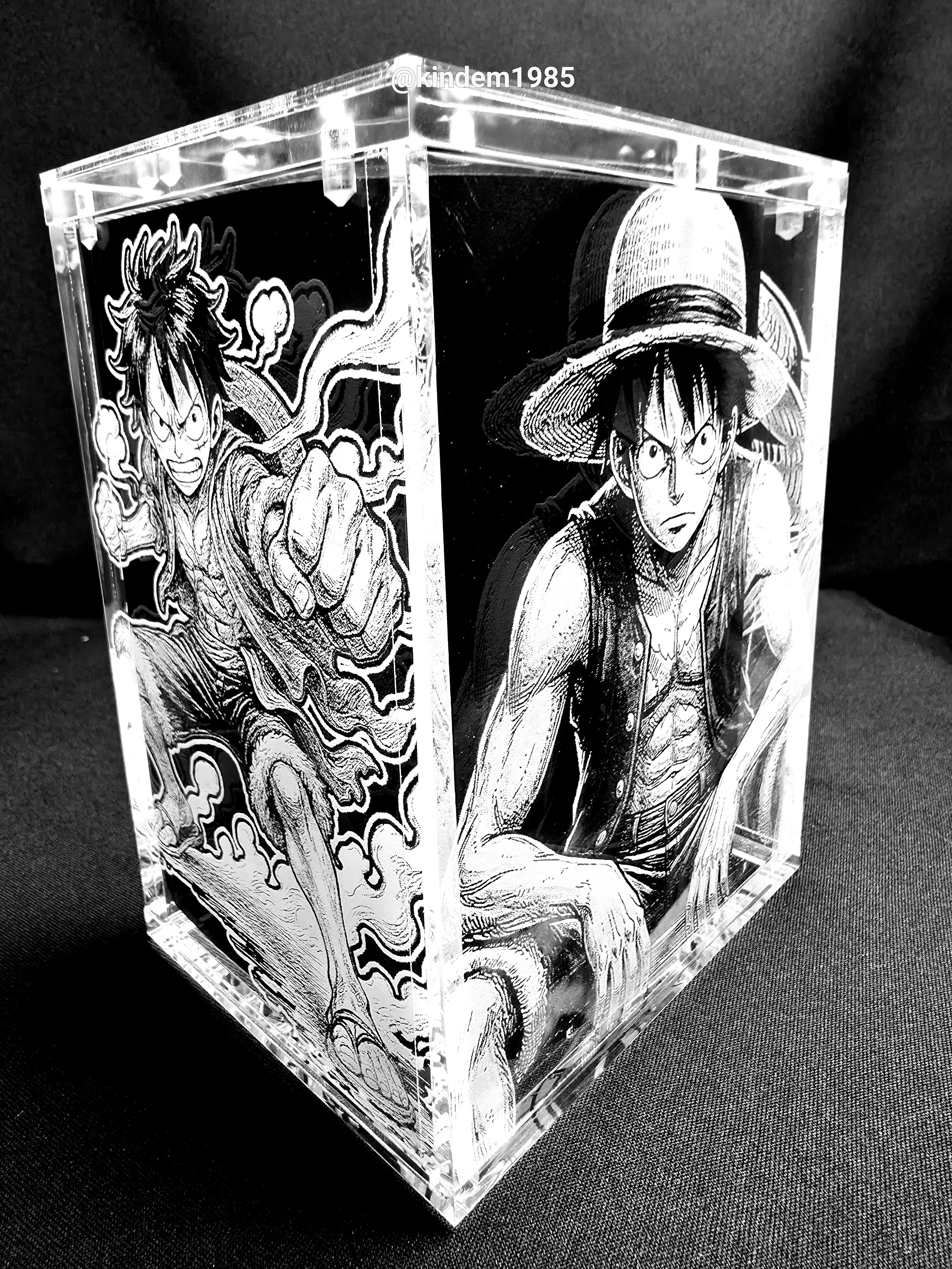 Luffy One Piece Funko Pop Custom Premium Armor