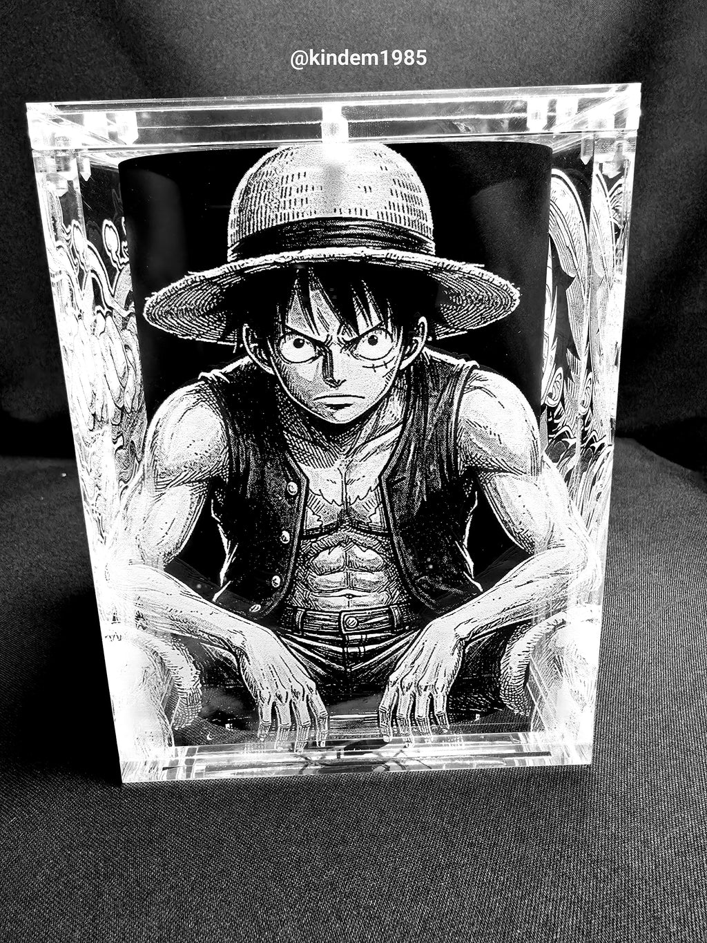 Luffy One Piece Funko Pop Custom Premium Armor