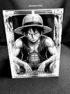 Luffy One Piece Funko Pop Custom Premium Armor