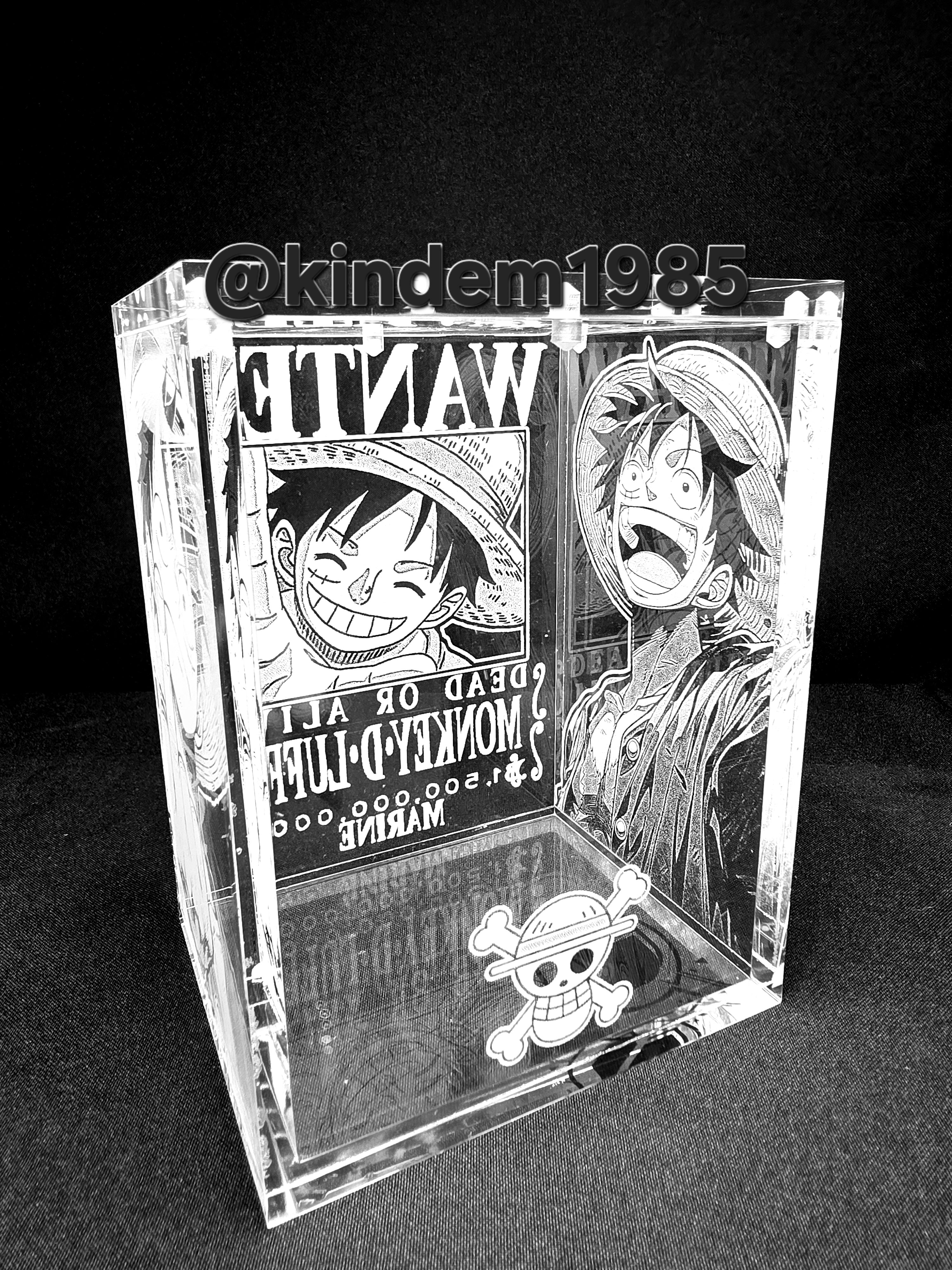 Luffy One Piece Funko Pop Custom Premium Armor