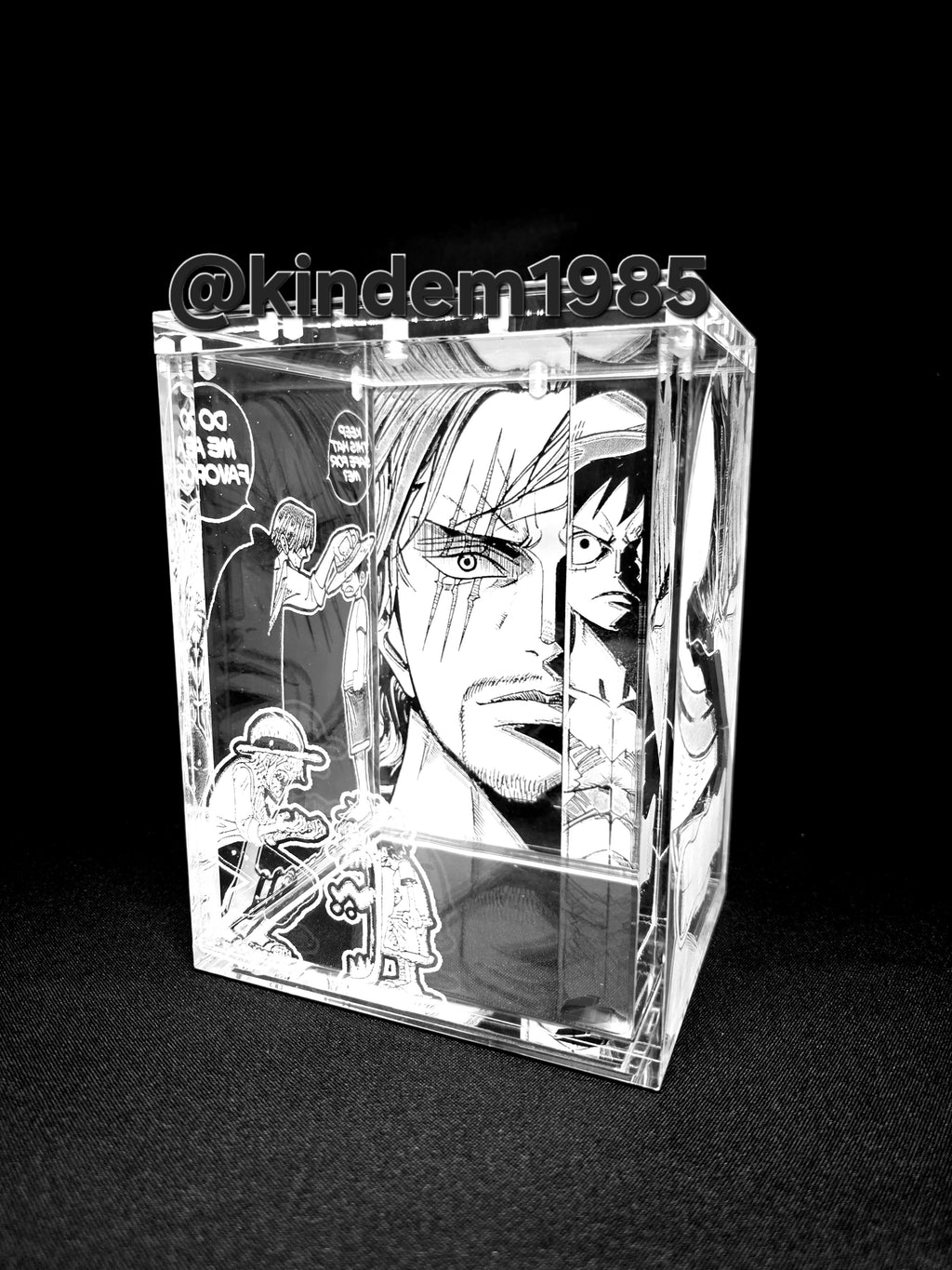 Luffy Shanks Funko Pop Custom Premium Armor