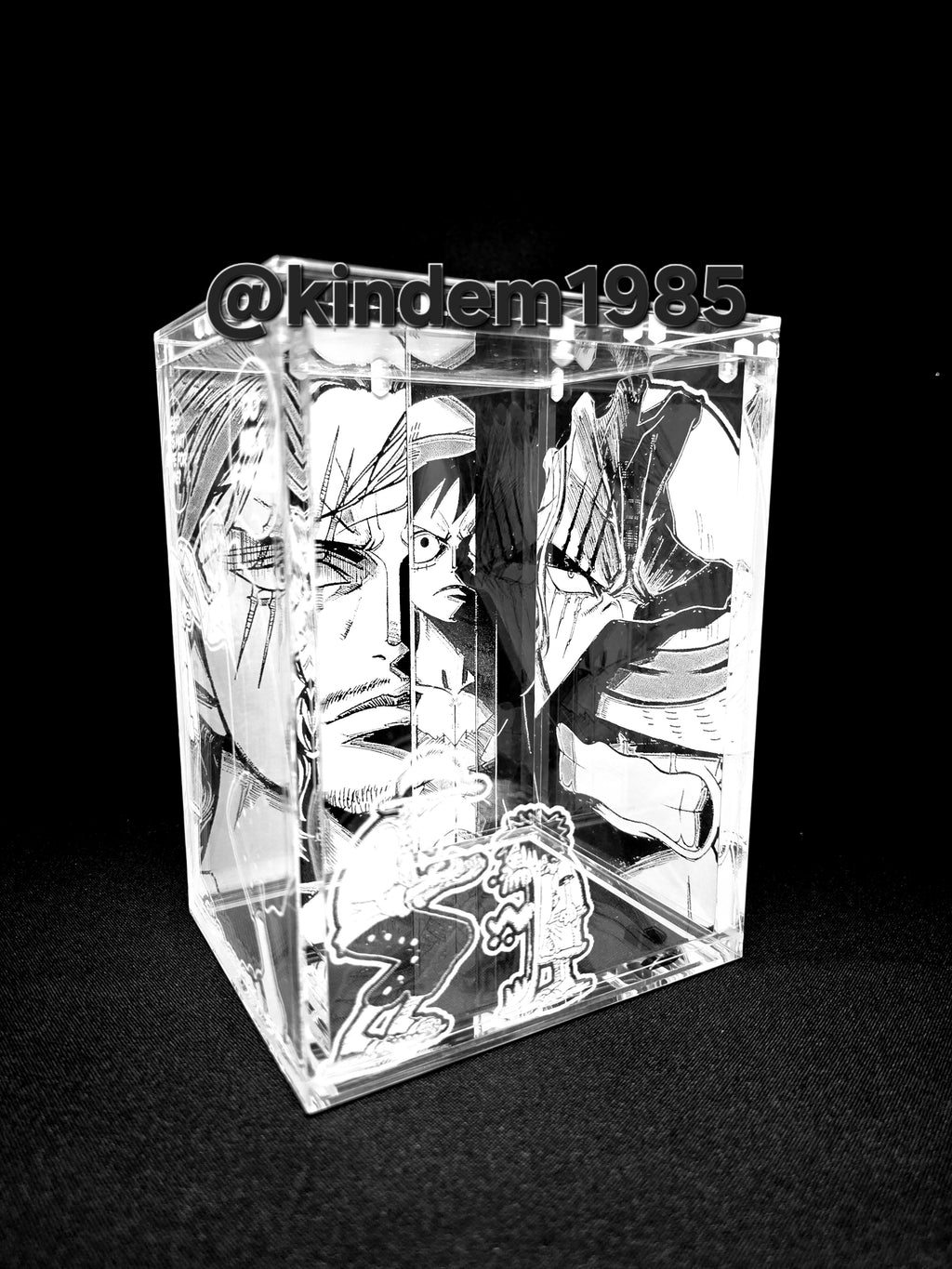Luffy Shanks Funko Pop Custom Premium Armor