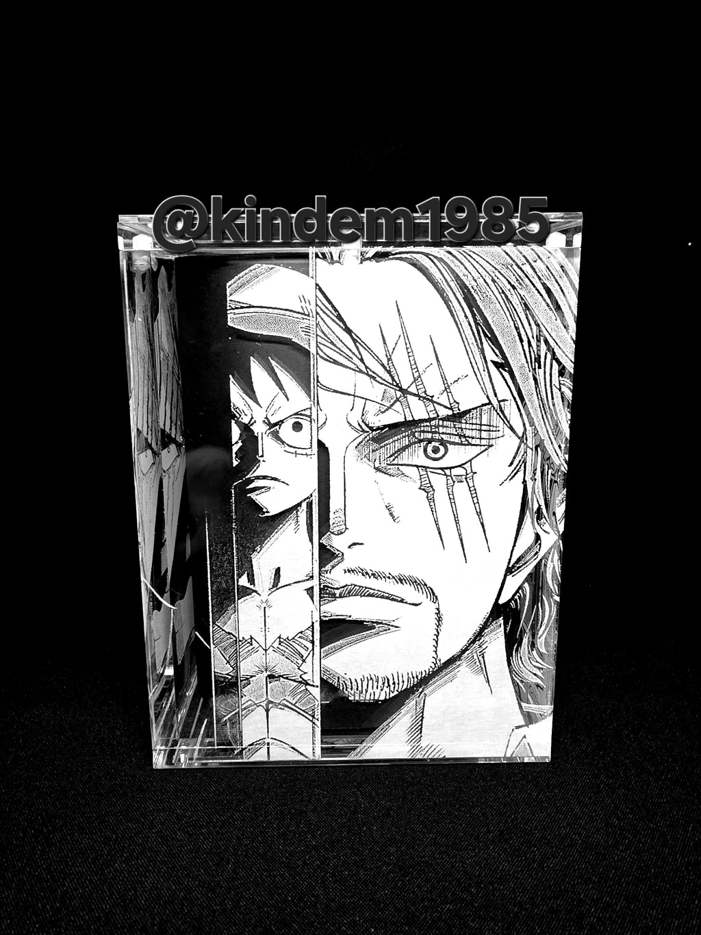Luffy Shanks Funko Pop Custom Premium Armor