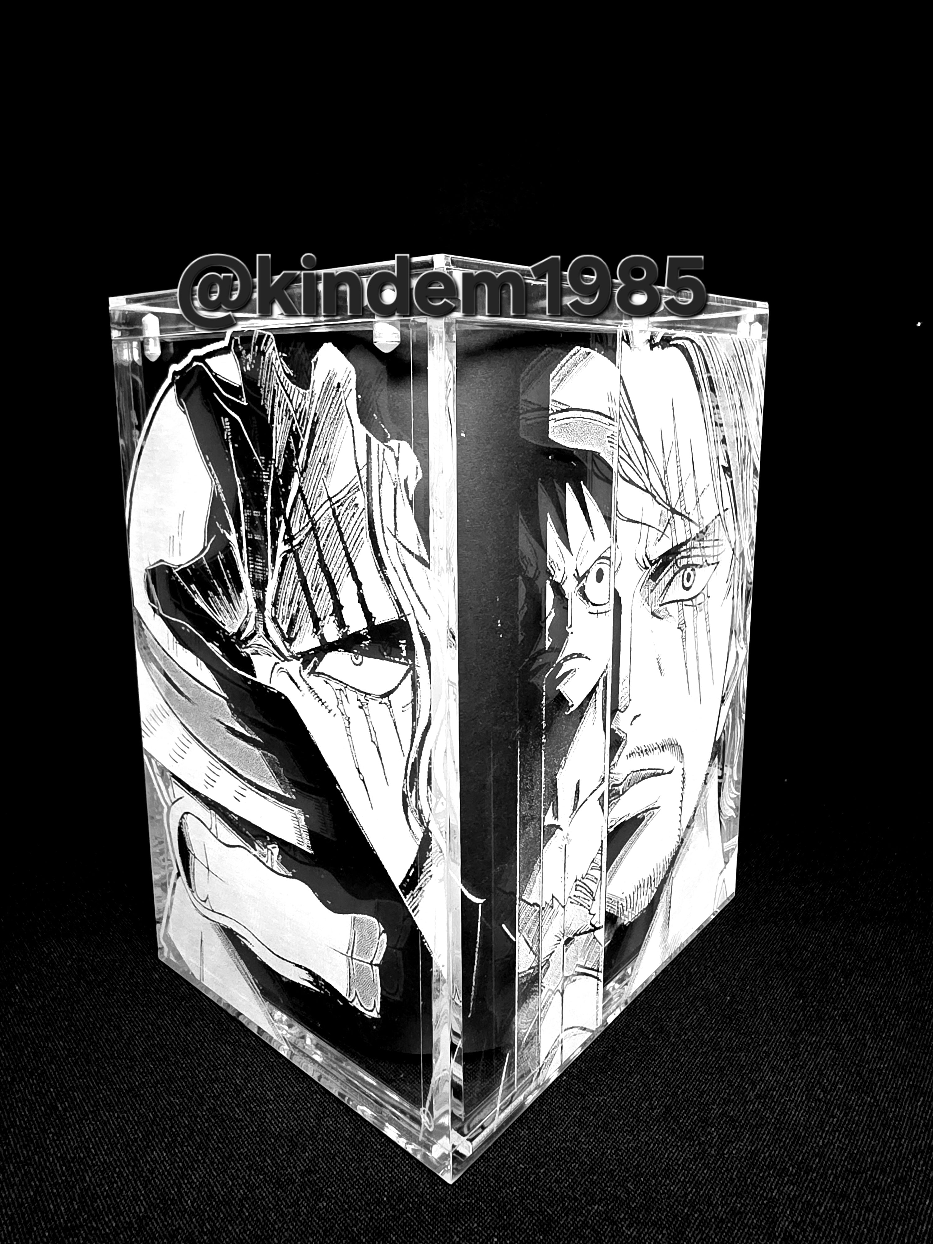 Luffy Shanks Funko Pop Custom Premium Armor