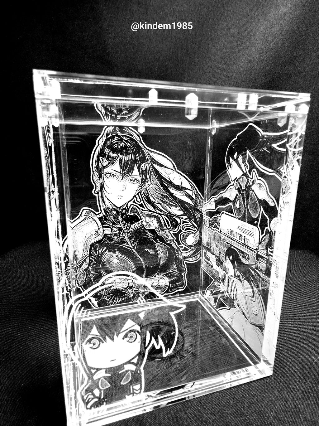 Mina Kaiju N8 Funko Pop Custom Premium Armor