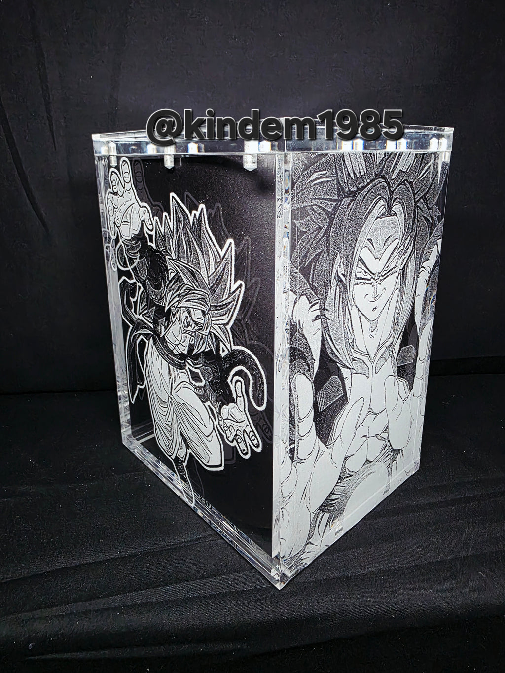 Gogeta SS4 Funko Pop Custom Premium Armor