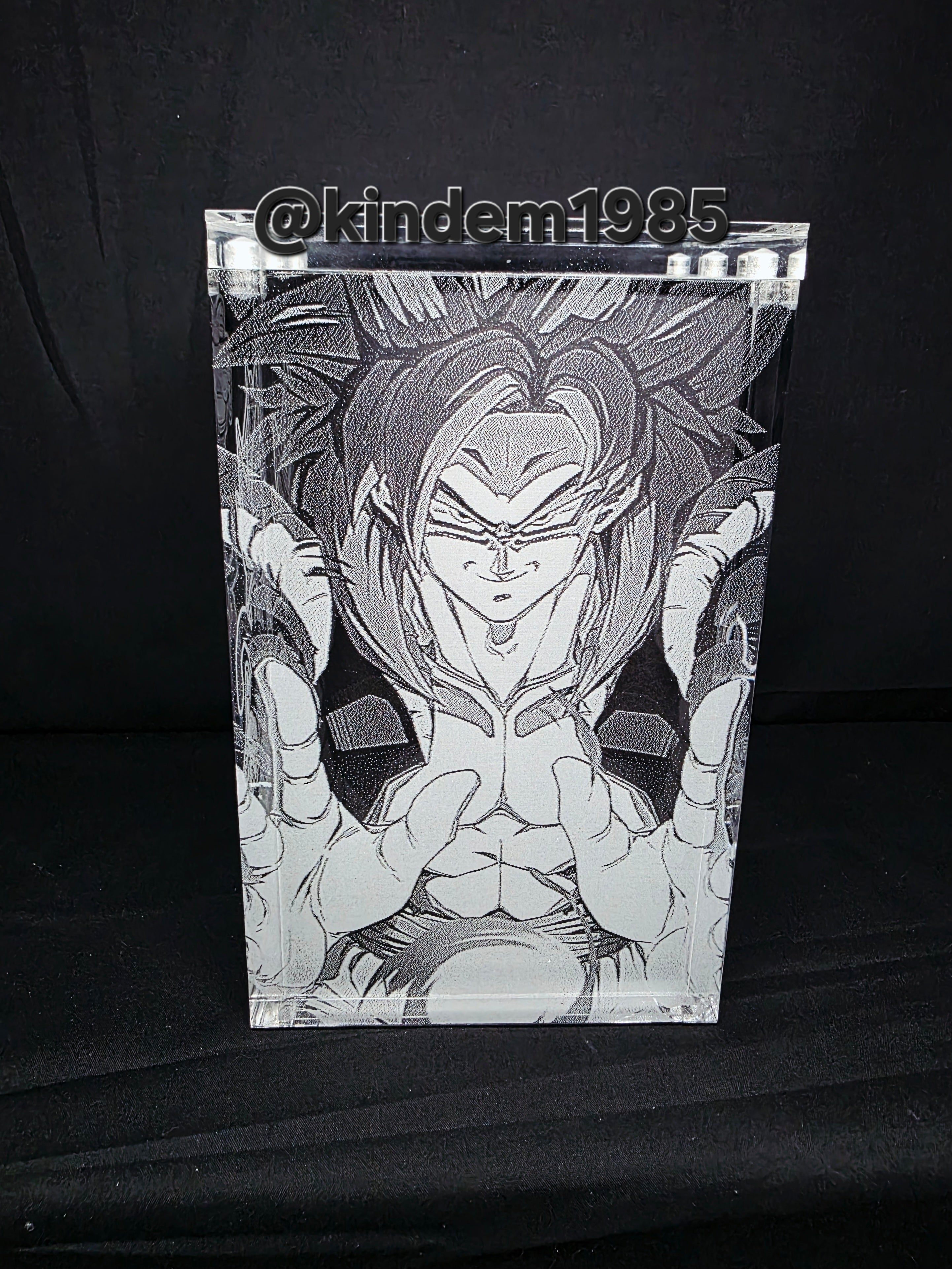 Gogeta SS4 Funko Pop Custom Premium Armor