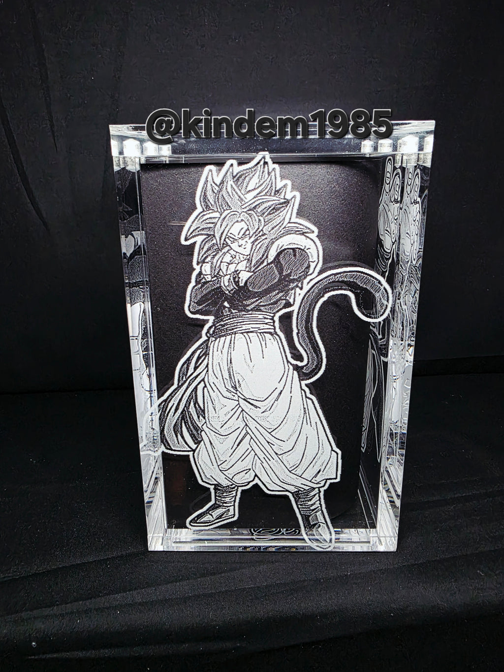 Gogeta SS4 Funko Pop Custom Premium Armor